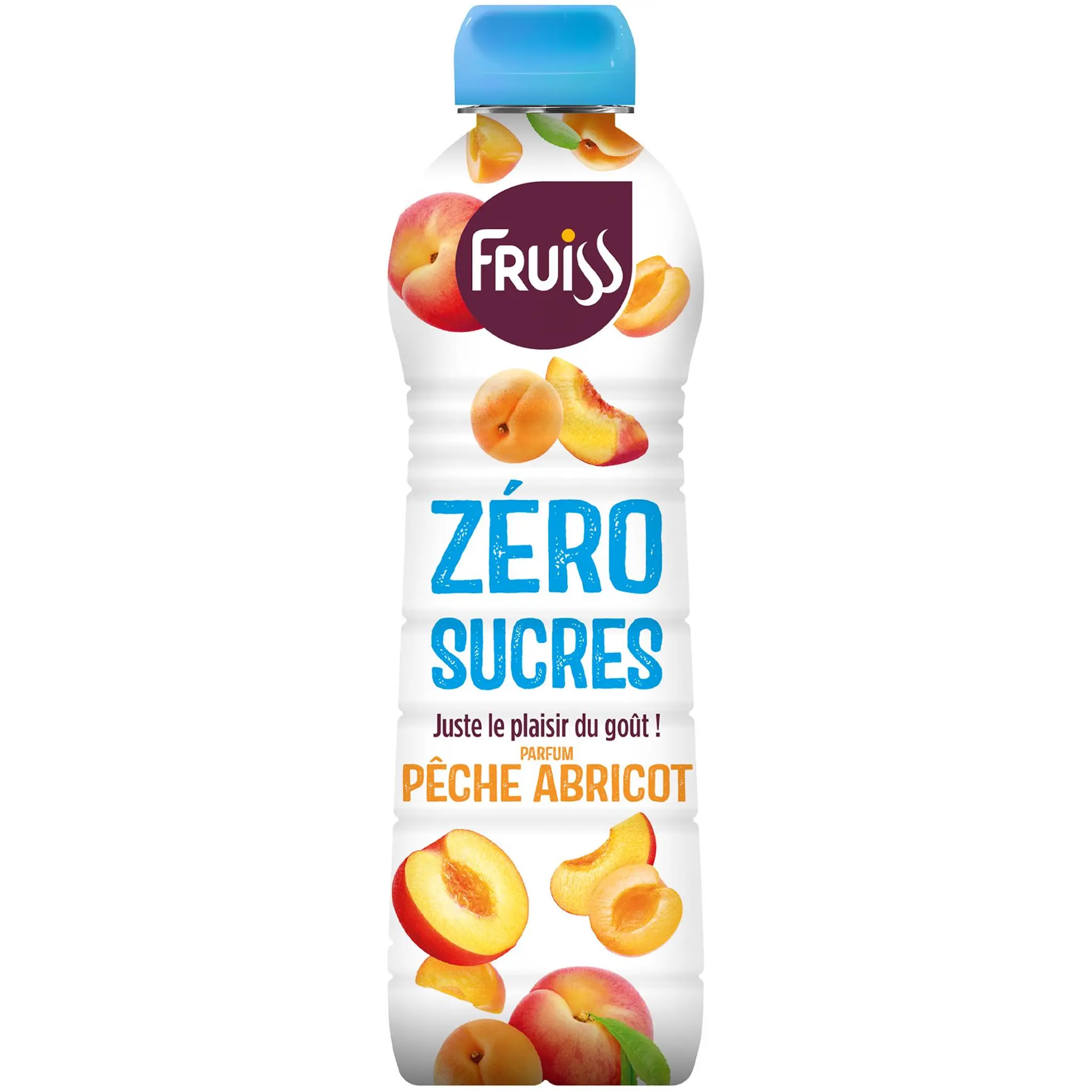 FRUISS Sirop de pêche abricot zéro sucre