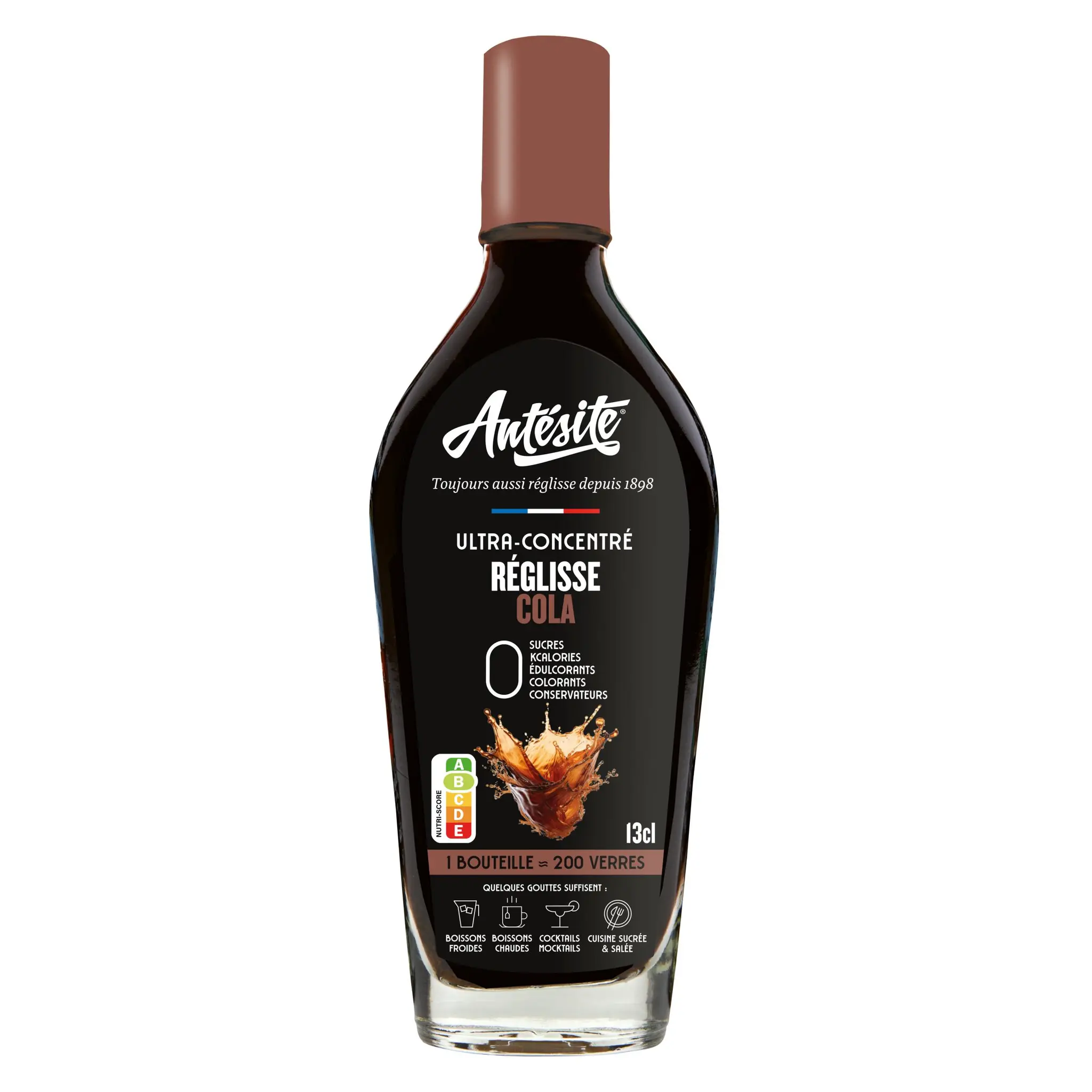 ANTESITE Sirop ultra concentré au réglisse et cola