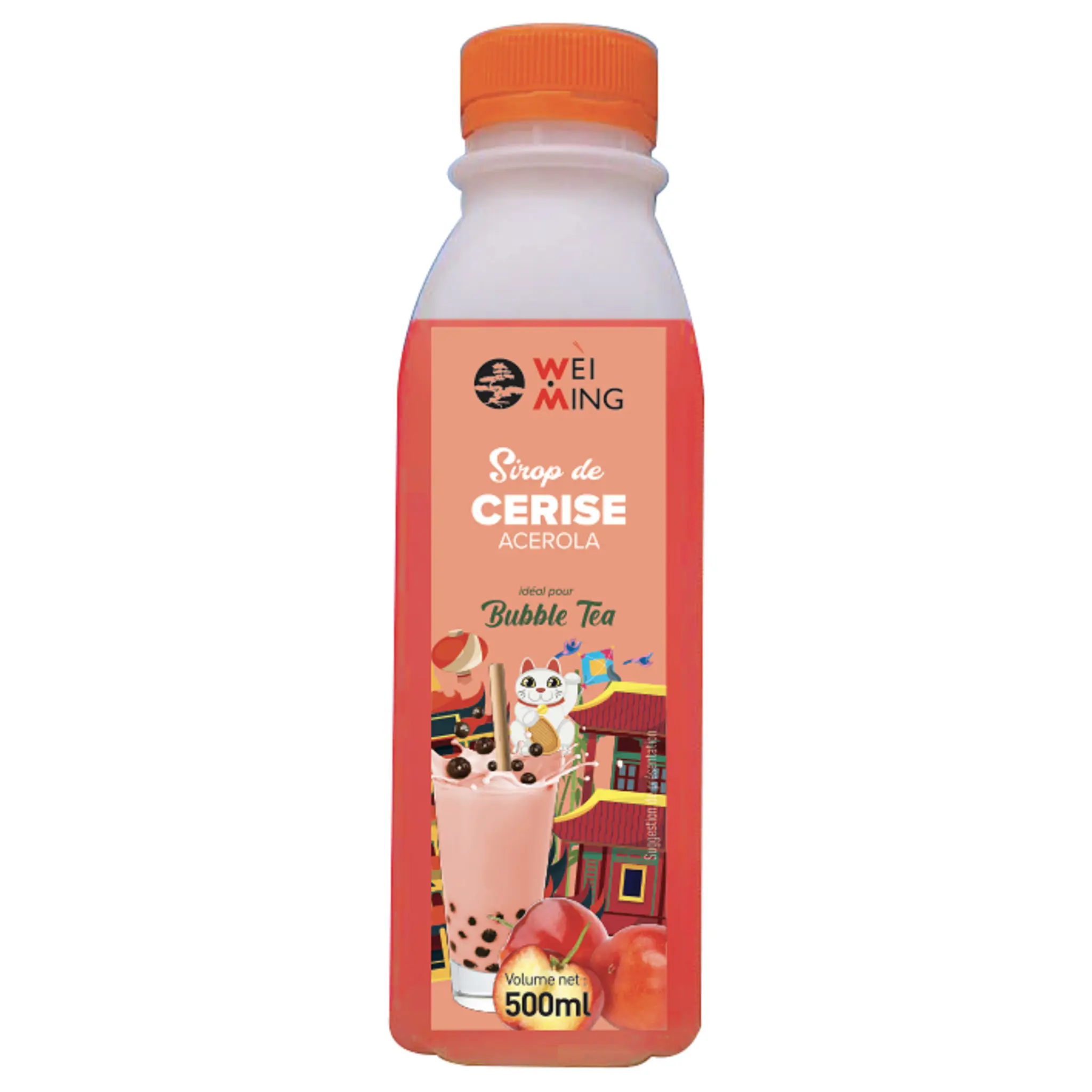 WEI MING Sirop de cerise Acerola pour Bubble Tea