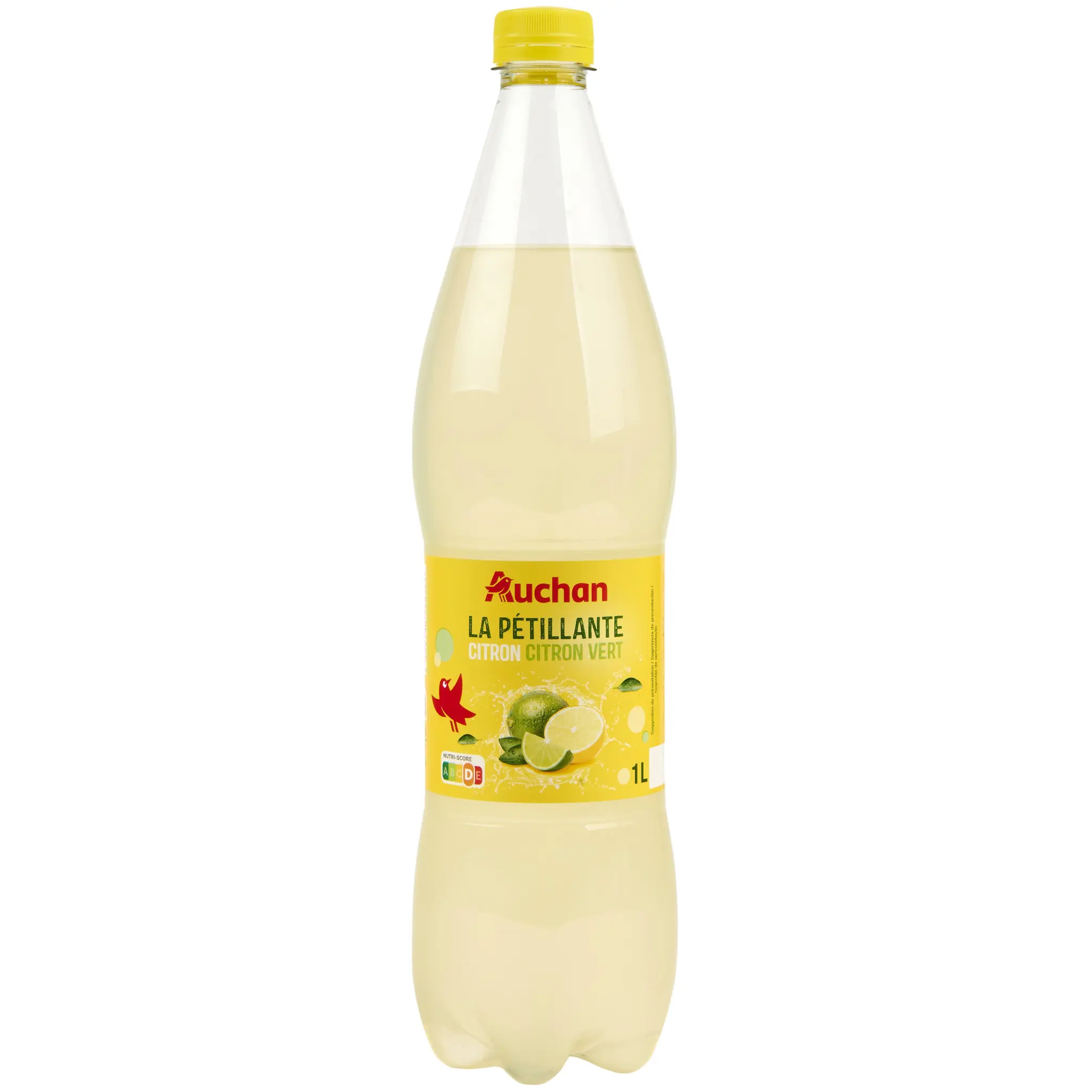 AUCHAN La pétillante citron citron vert