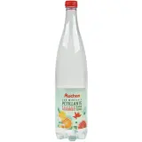 AUCHAN Eau minérale pétillante saveur agrumes sans sucres