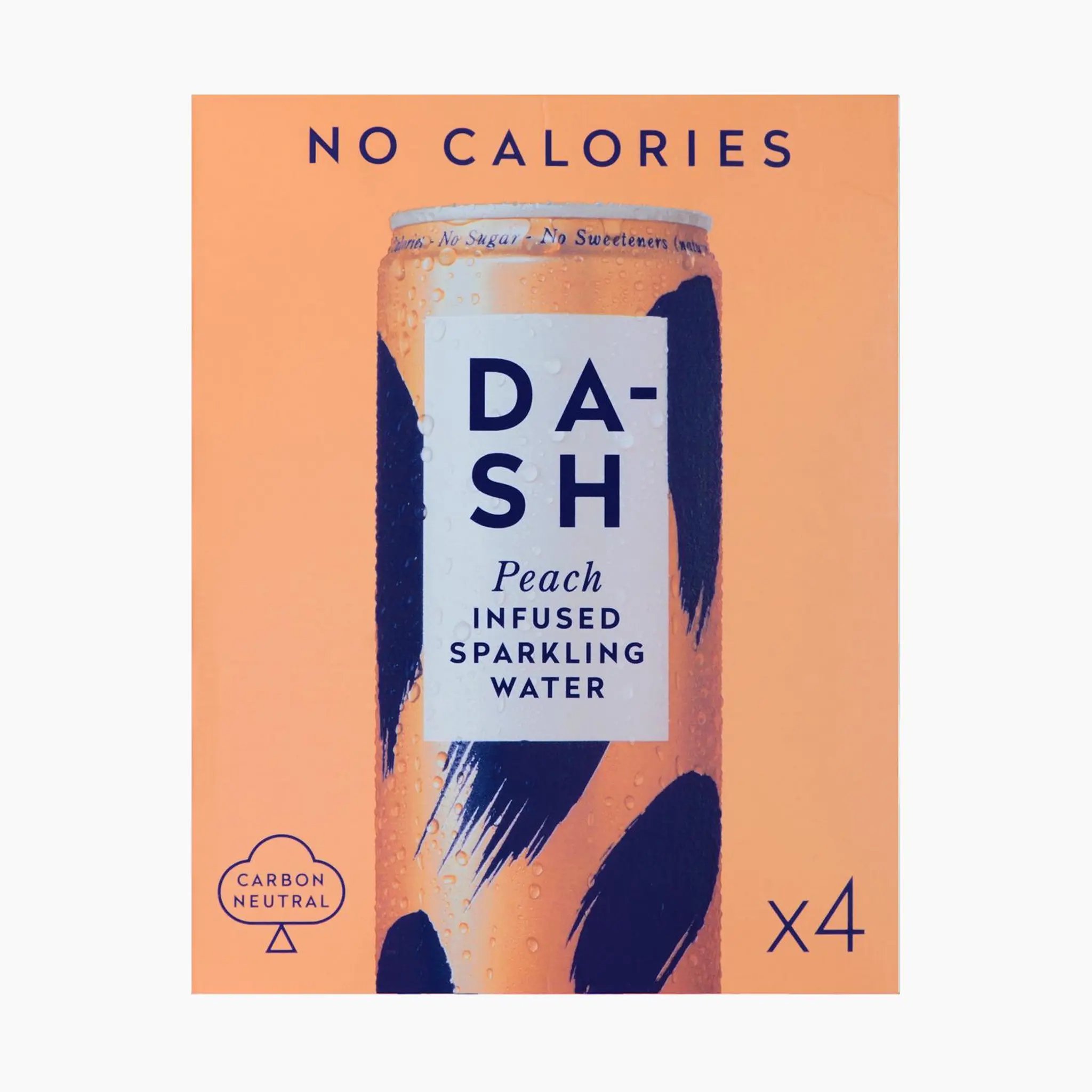 DASH WATER Eau gazeuse infusée à la pêche