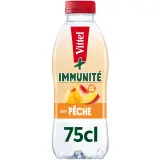 VITTEL + Immunité Eau minérale naturelle goût pêche