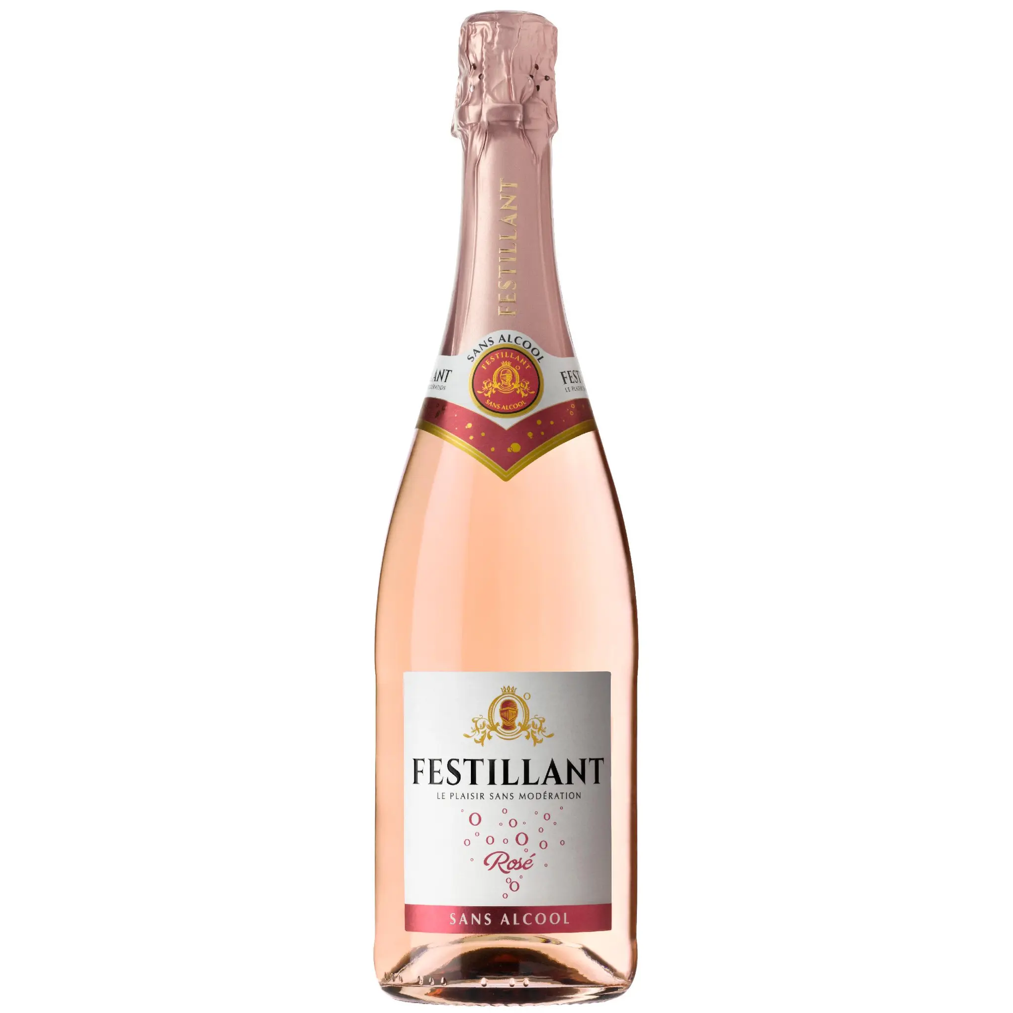 FESTILLANT Vin mousseux sans alcool rose