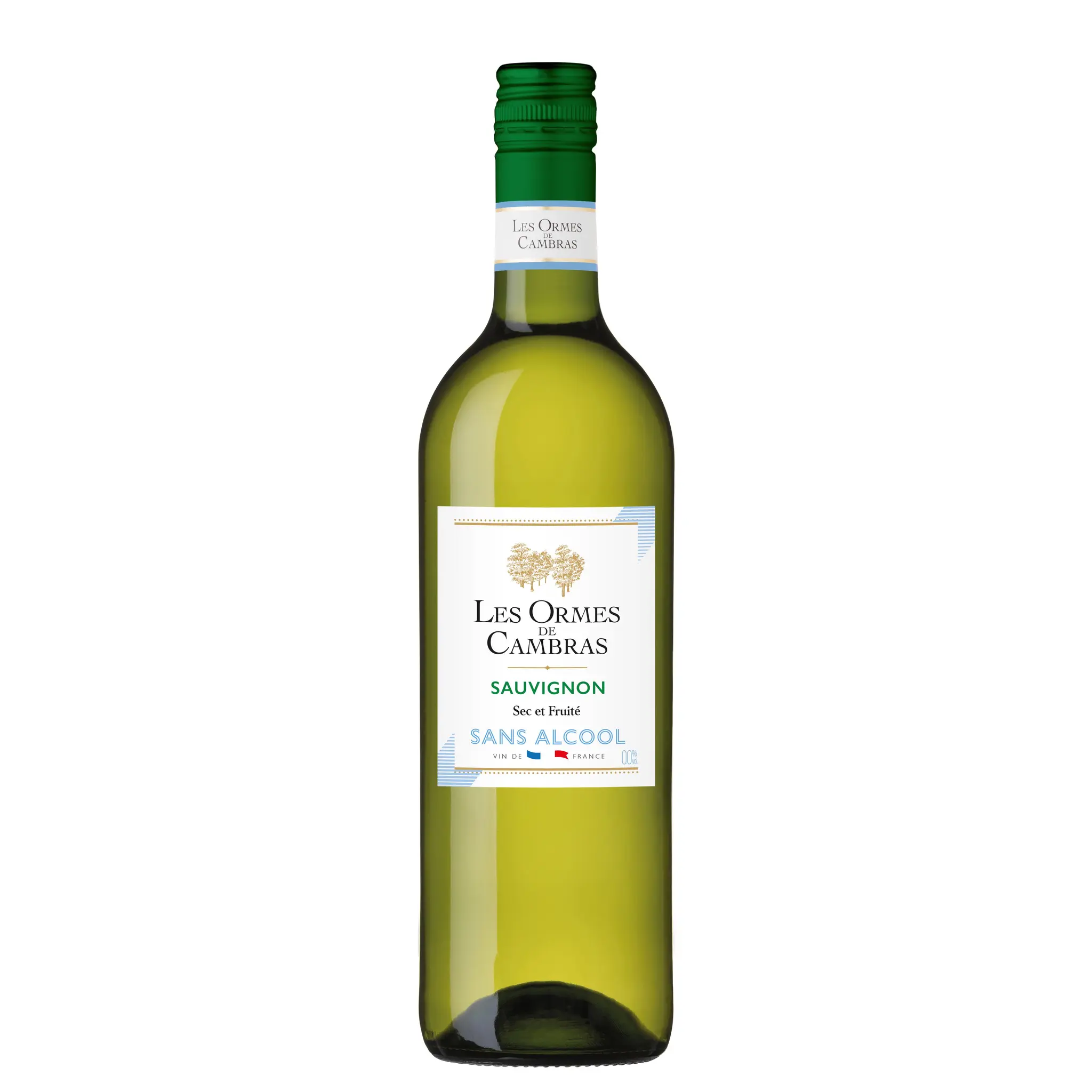 Les Ormes de Cambras vin sans alcool Sauvignon blanc