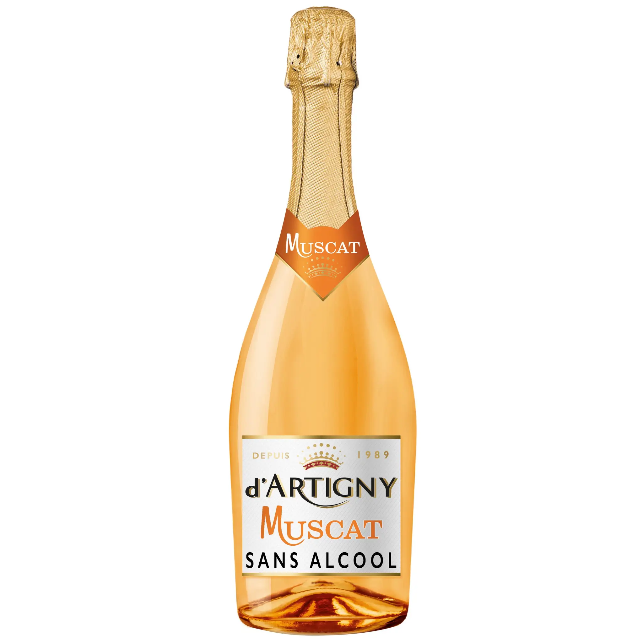 D'ARTIGNY Cuvée Prestige vin effervescent sans alcool chardonnay