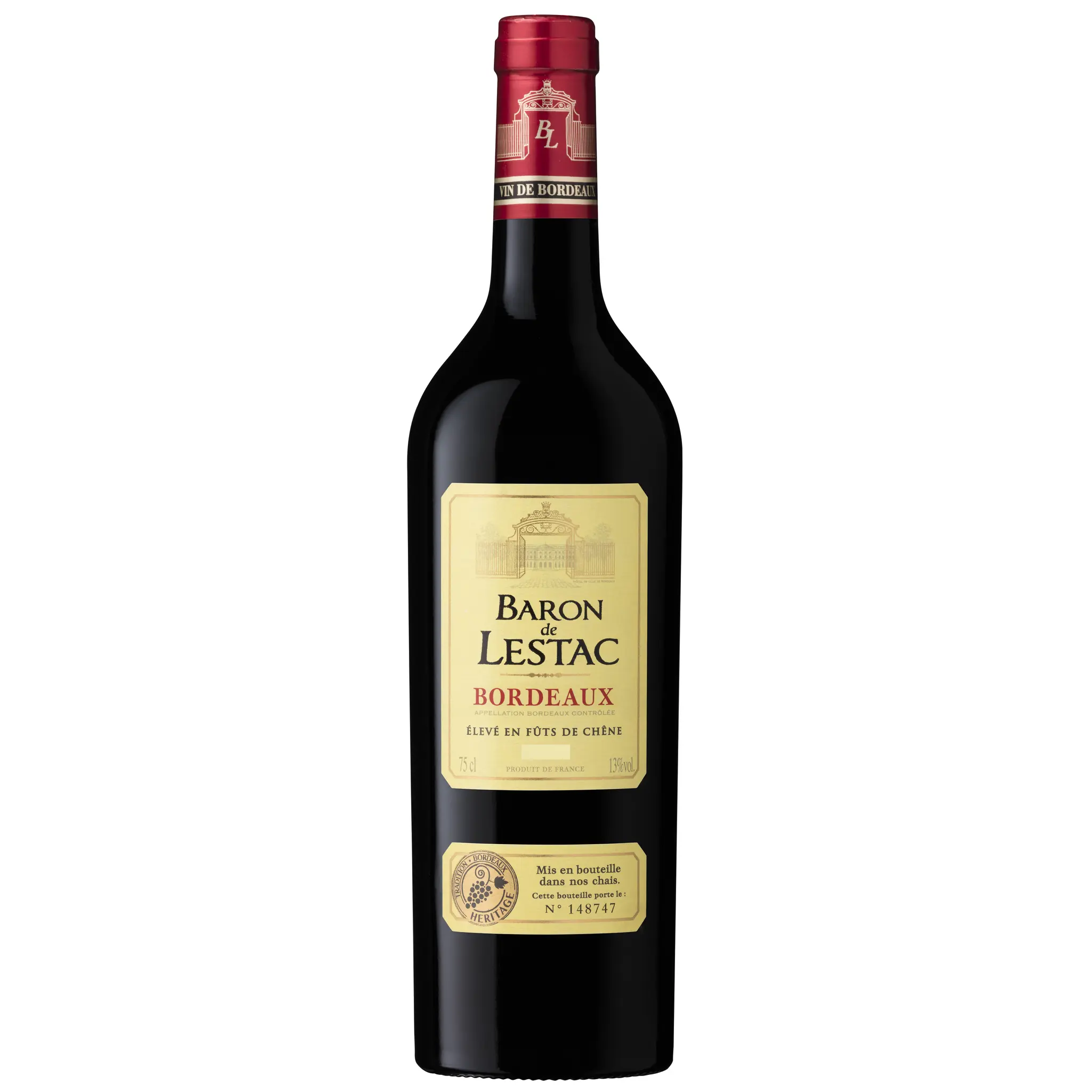BARON DE LESTAC AOP Bordeaux rouge