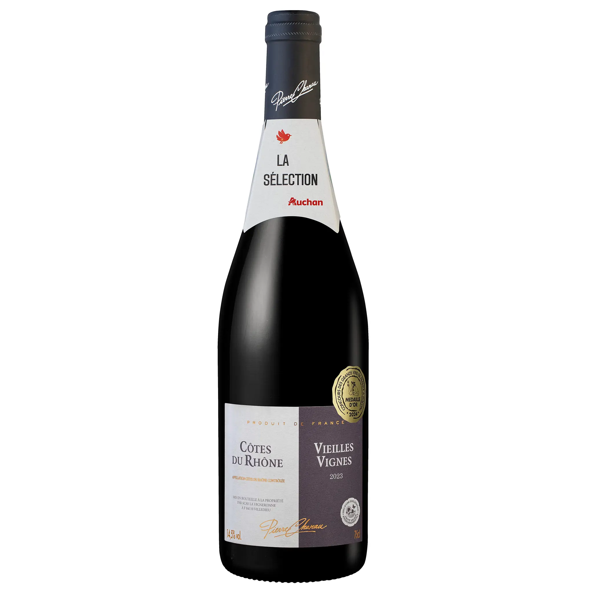 PIERRE CHANAU CULTIVONS LE BON AOP Côtes-du-Rhône vieilles vignes rouge