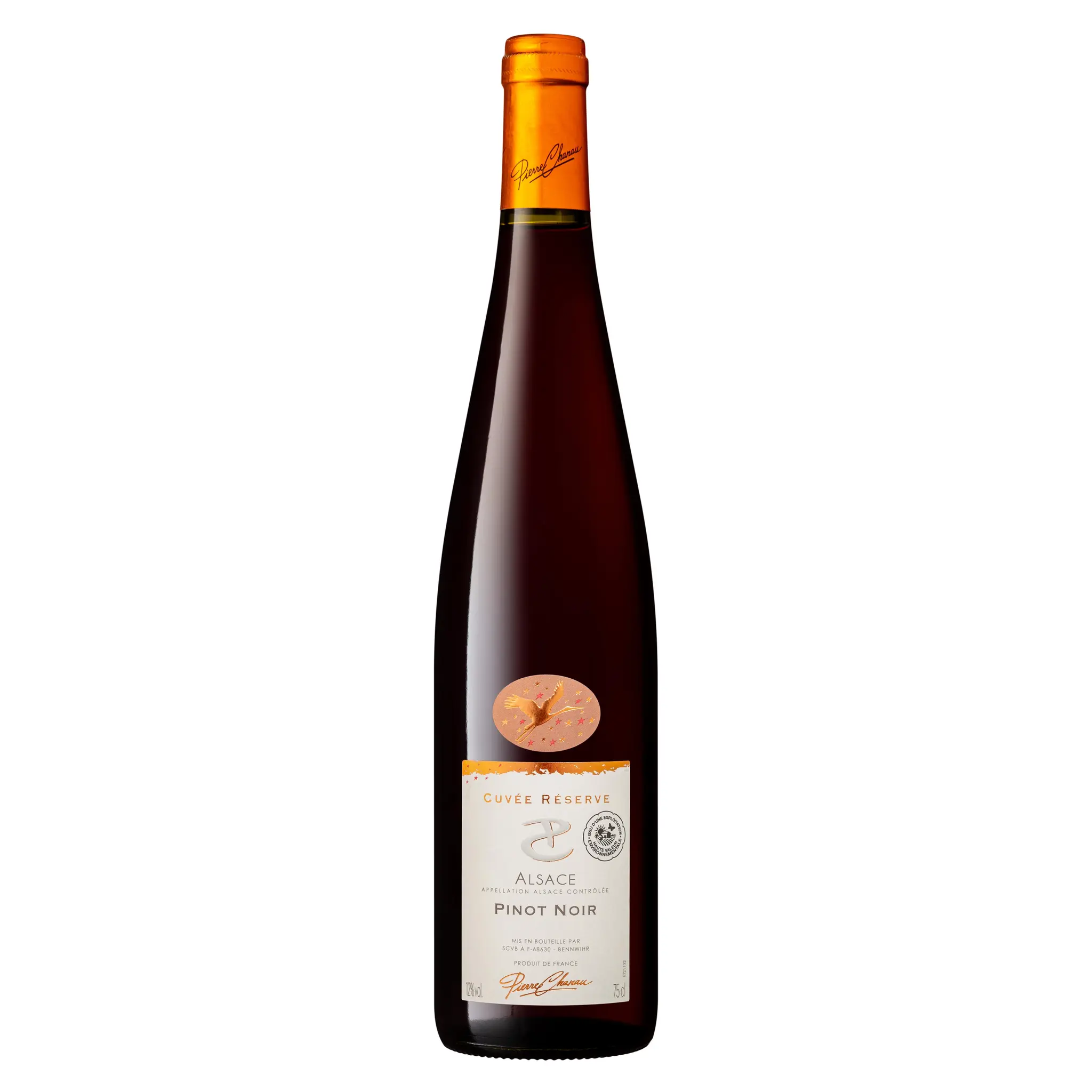 PIERRE CHANAU AOP Alsace pinot noir HVE rouge