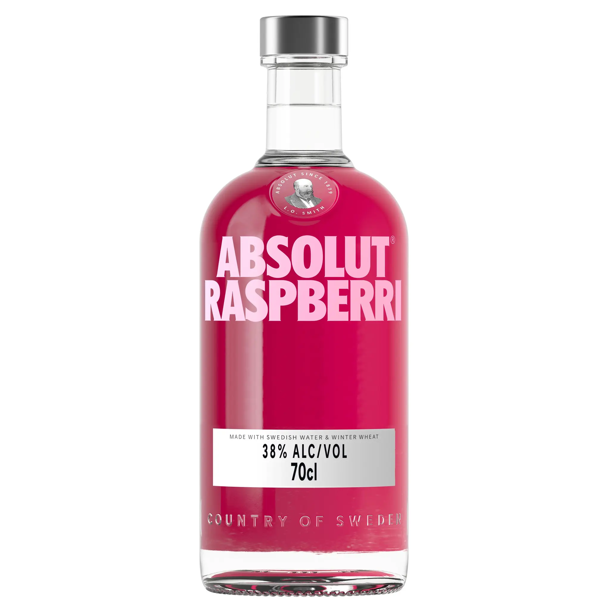 ABSOLUT Boisson à base de vodka et de jus de framboise 38%