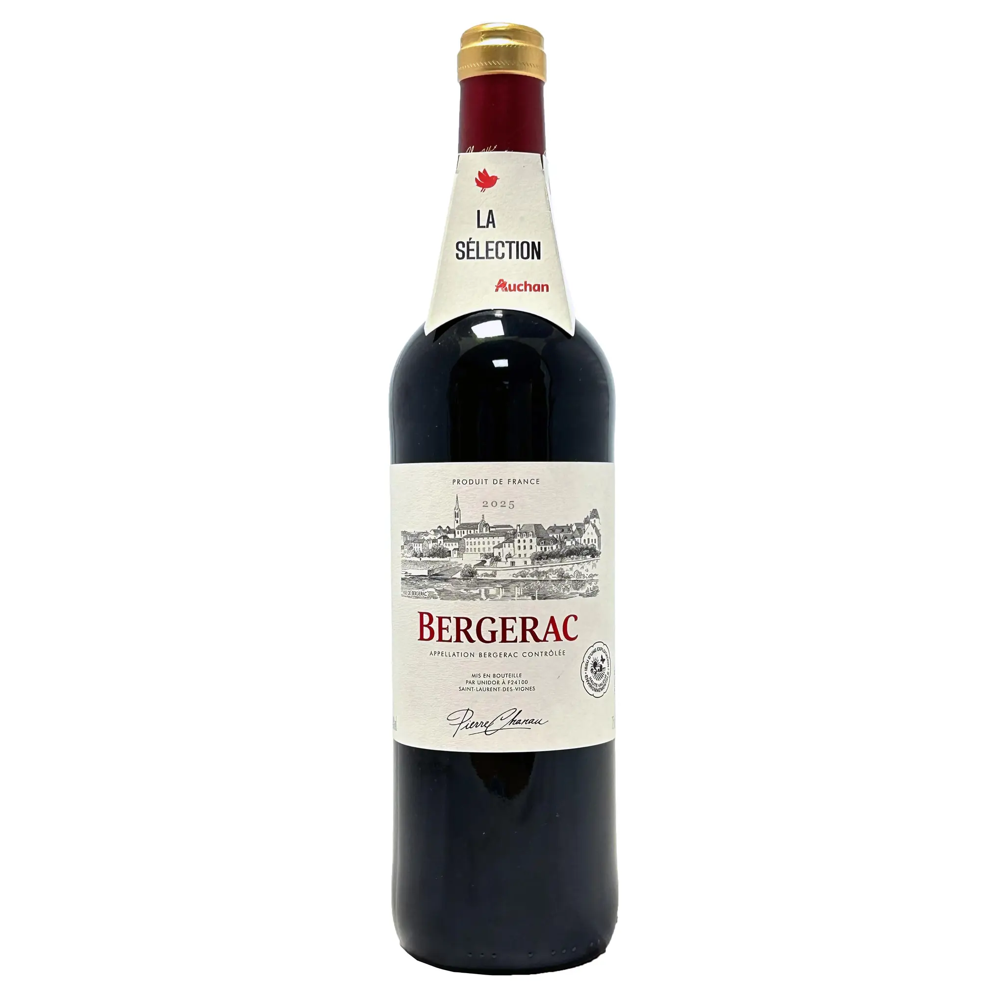 PIERRE CHANAU Vin rouge AOP Bergerac