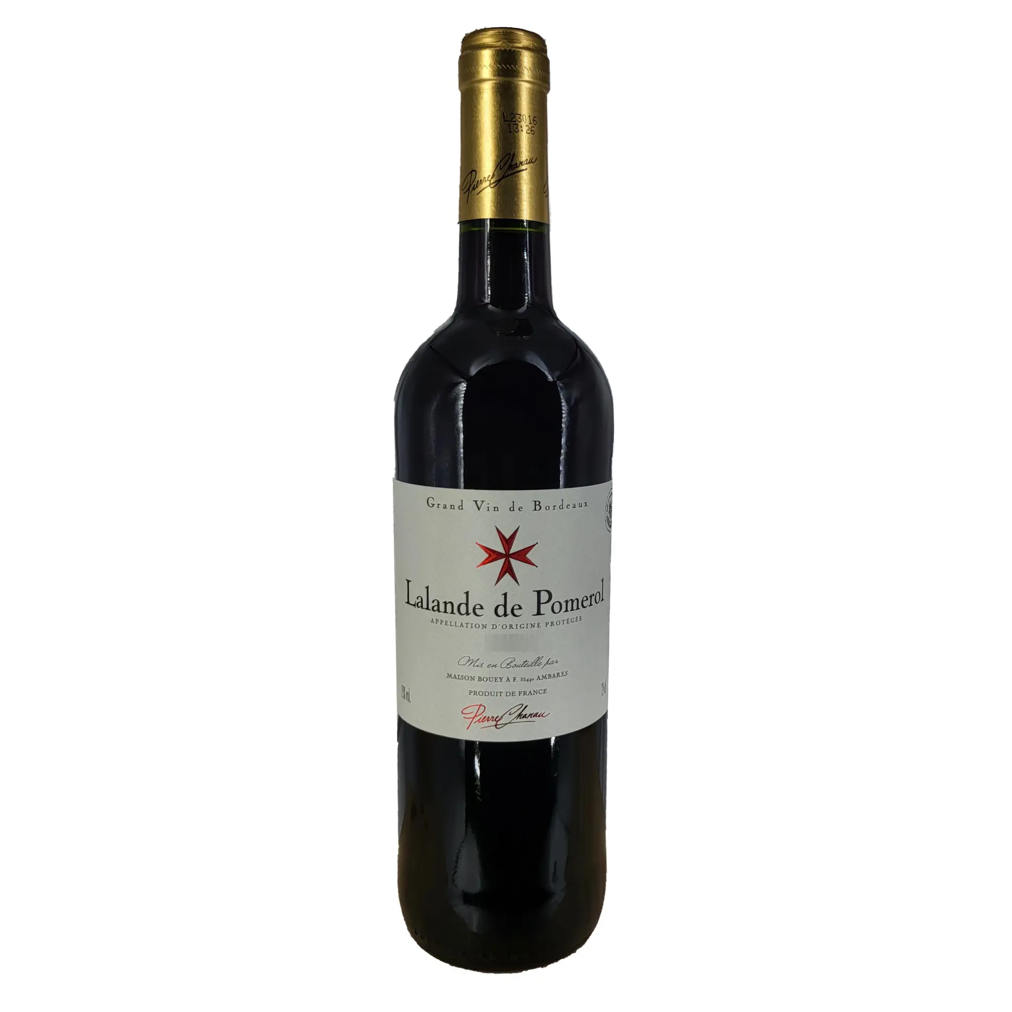 PIERRE CHANAU Vin rouge AOP Lalande-de-Pomerol