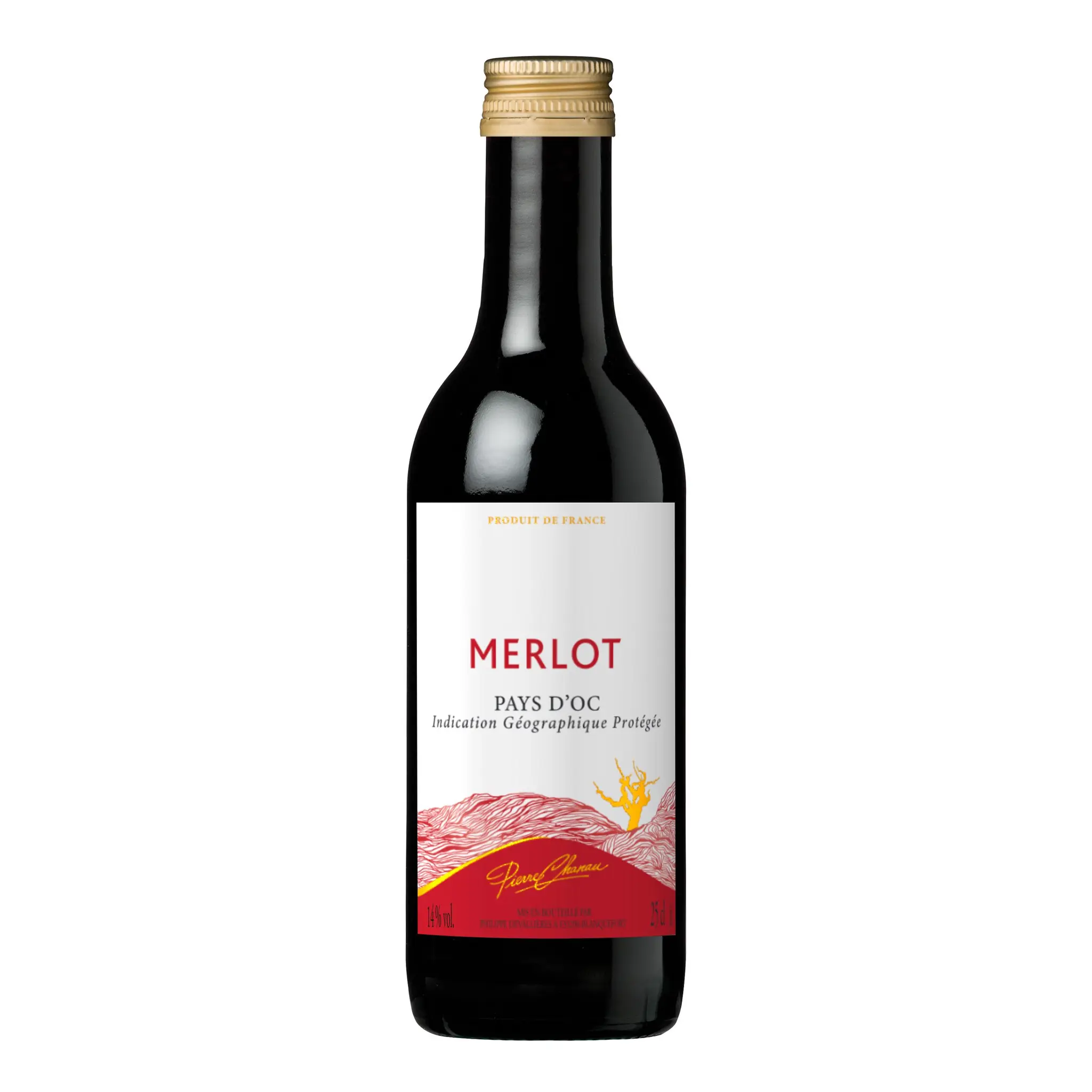 PIERRE CHANAU IGP Pays d'Oc merlot rouge