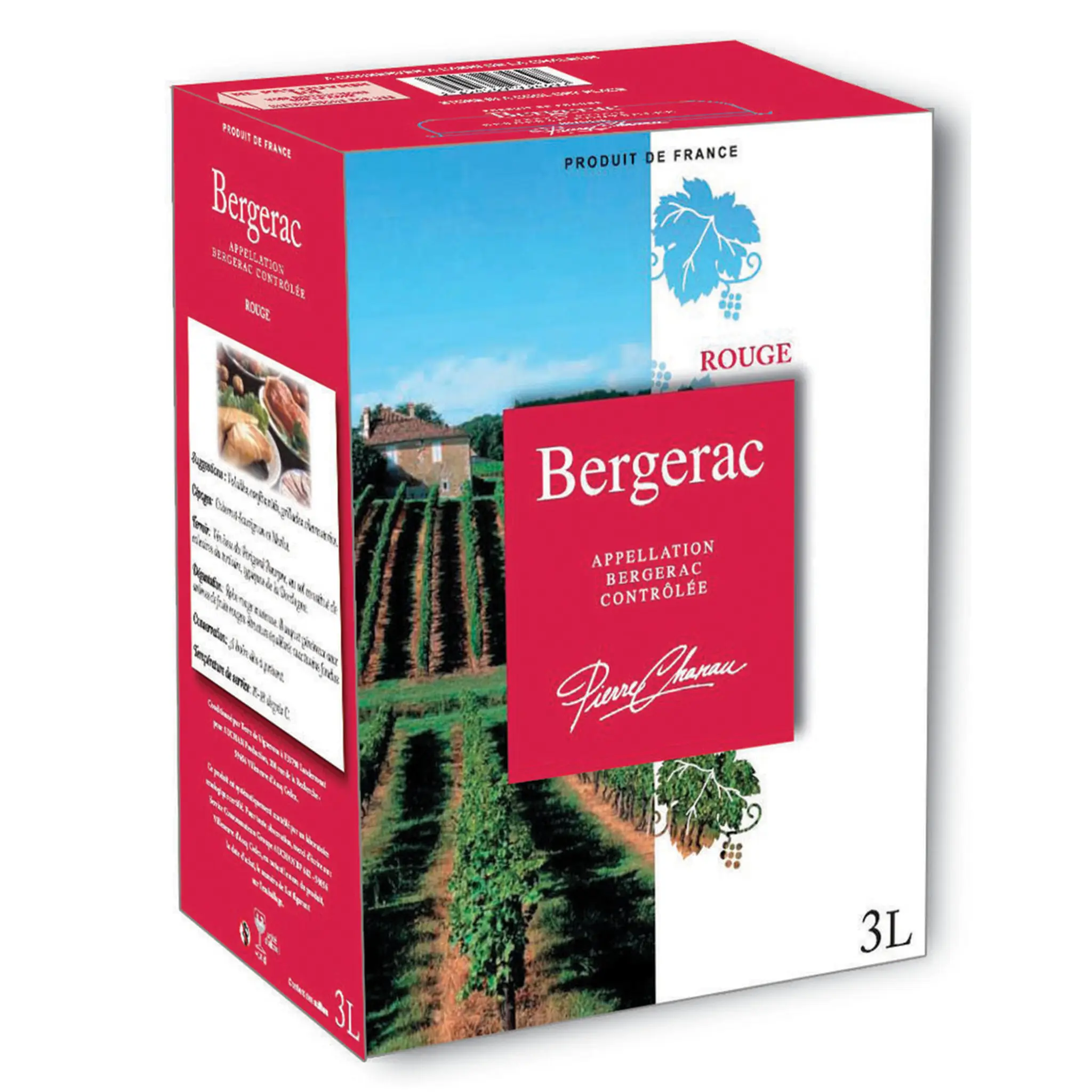 PIERRE CHANAU AOP Bergerac rouge