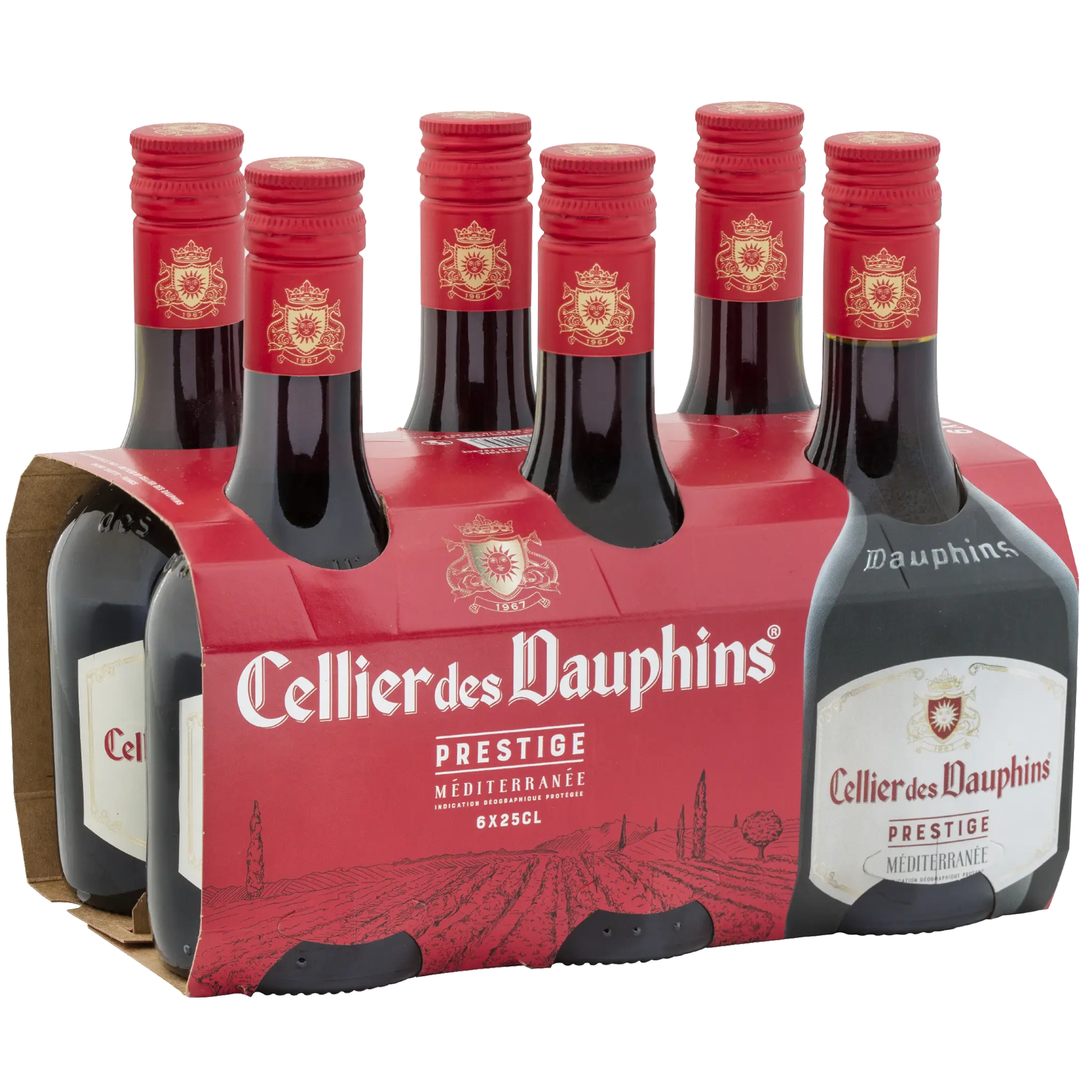 IGP Méditerranée Cellier des Dauphins Prestige rouge