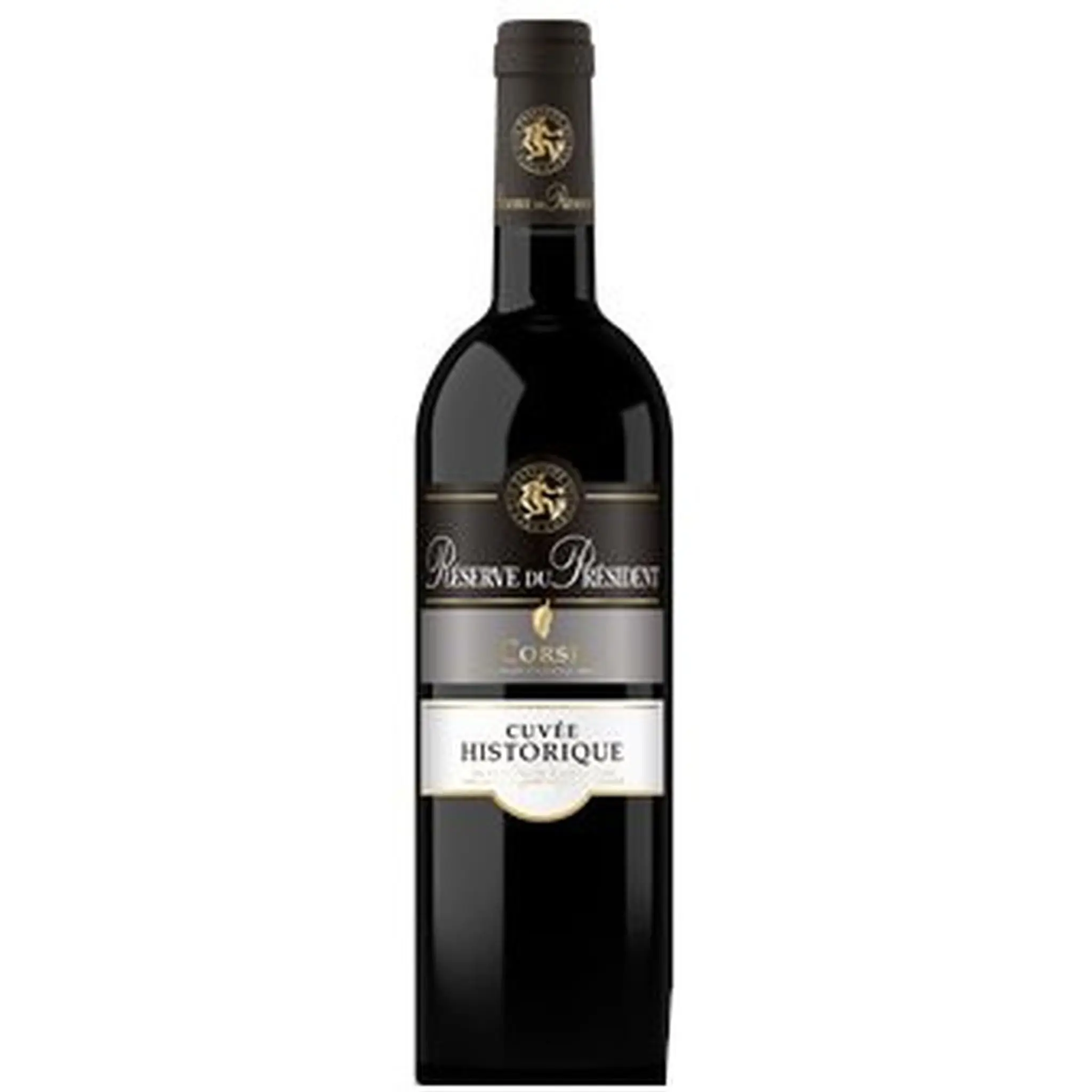 Vin rouge AOP Corse Réserve du Président cuvée historique
