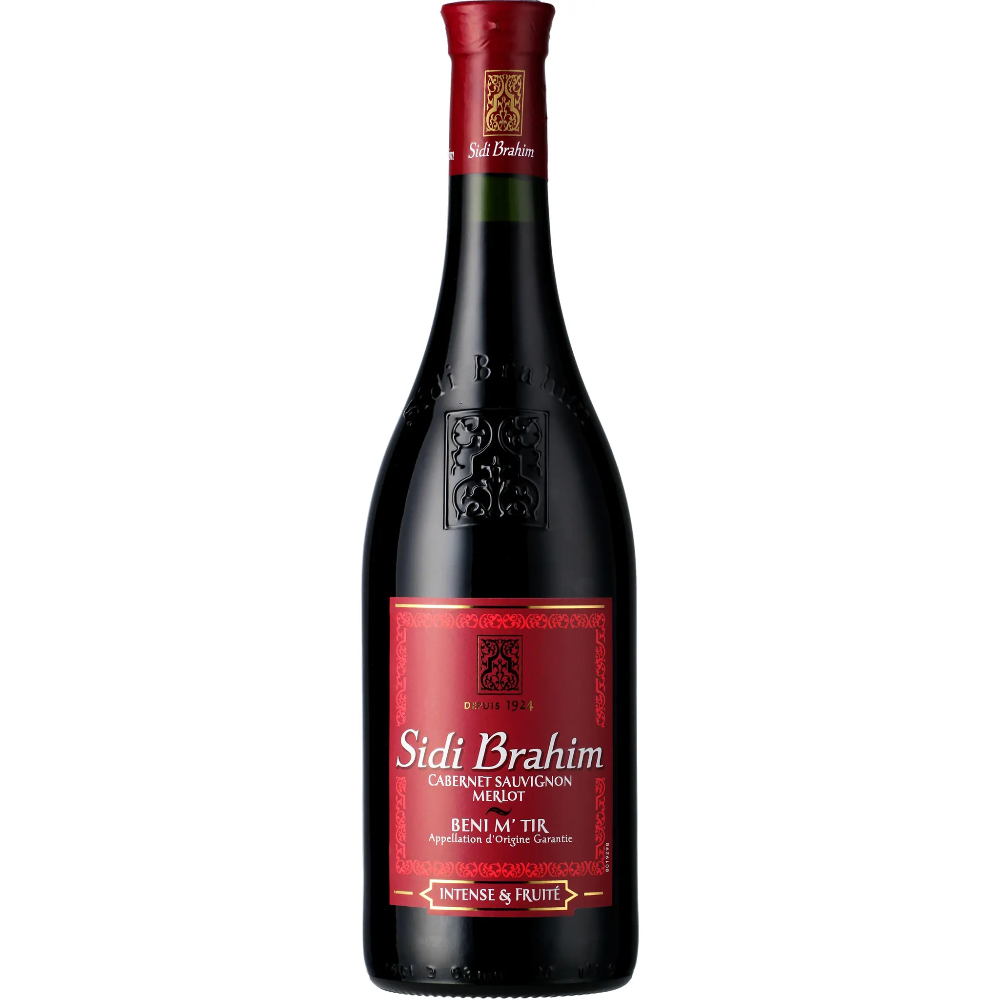 SIDI BRAHIM Maroc Beni M'Tir Merlot Cabernet Sauvignon rouge