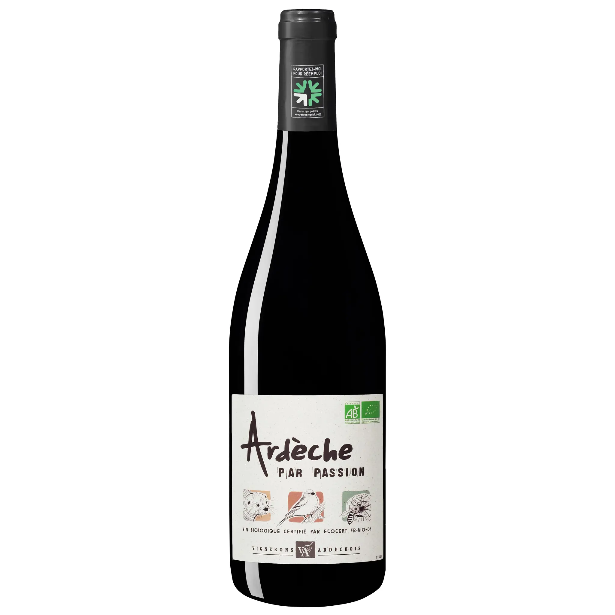 IGP Ardèche par passion rouge bio