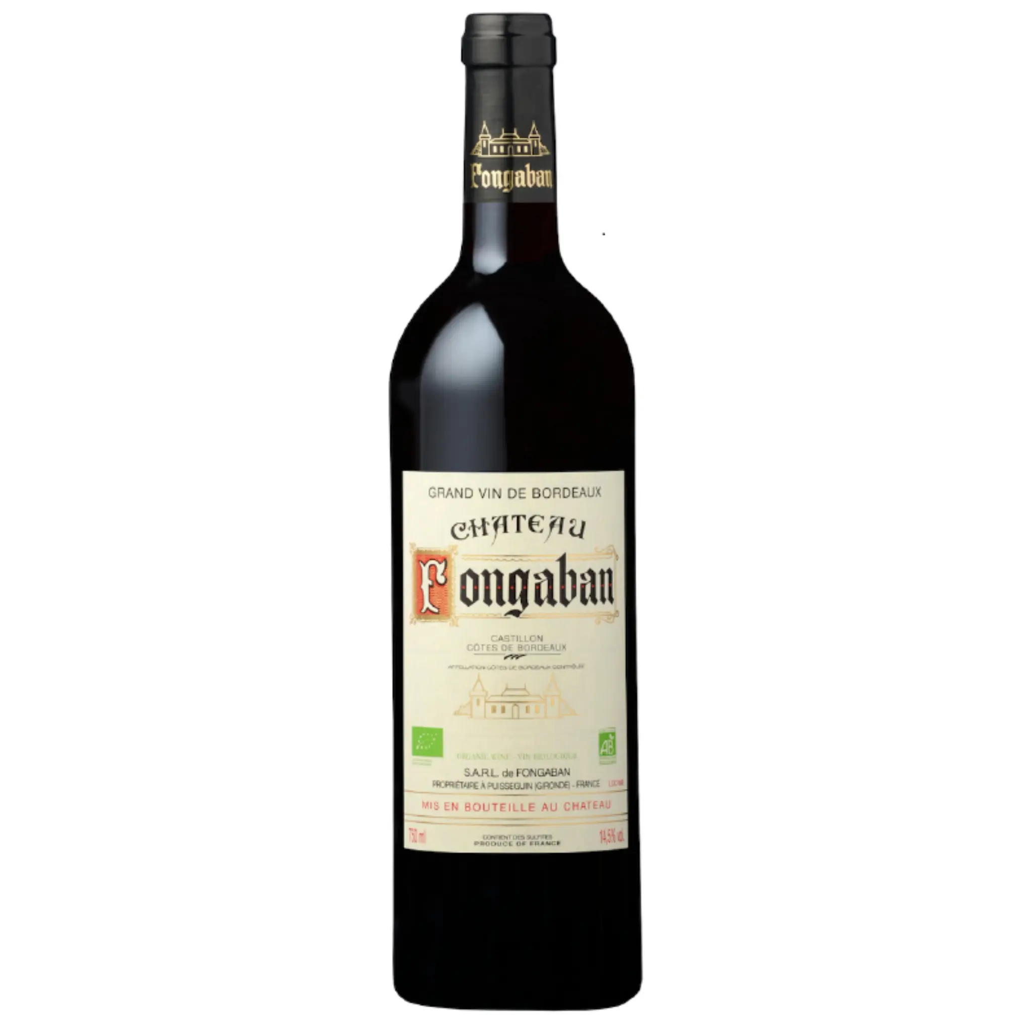 CULTIVONS LE BON AOP Castillon Côtes de Bordeaux Château Fongaban bio