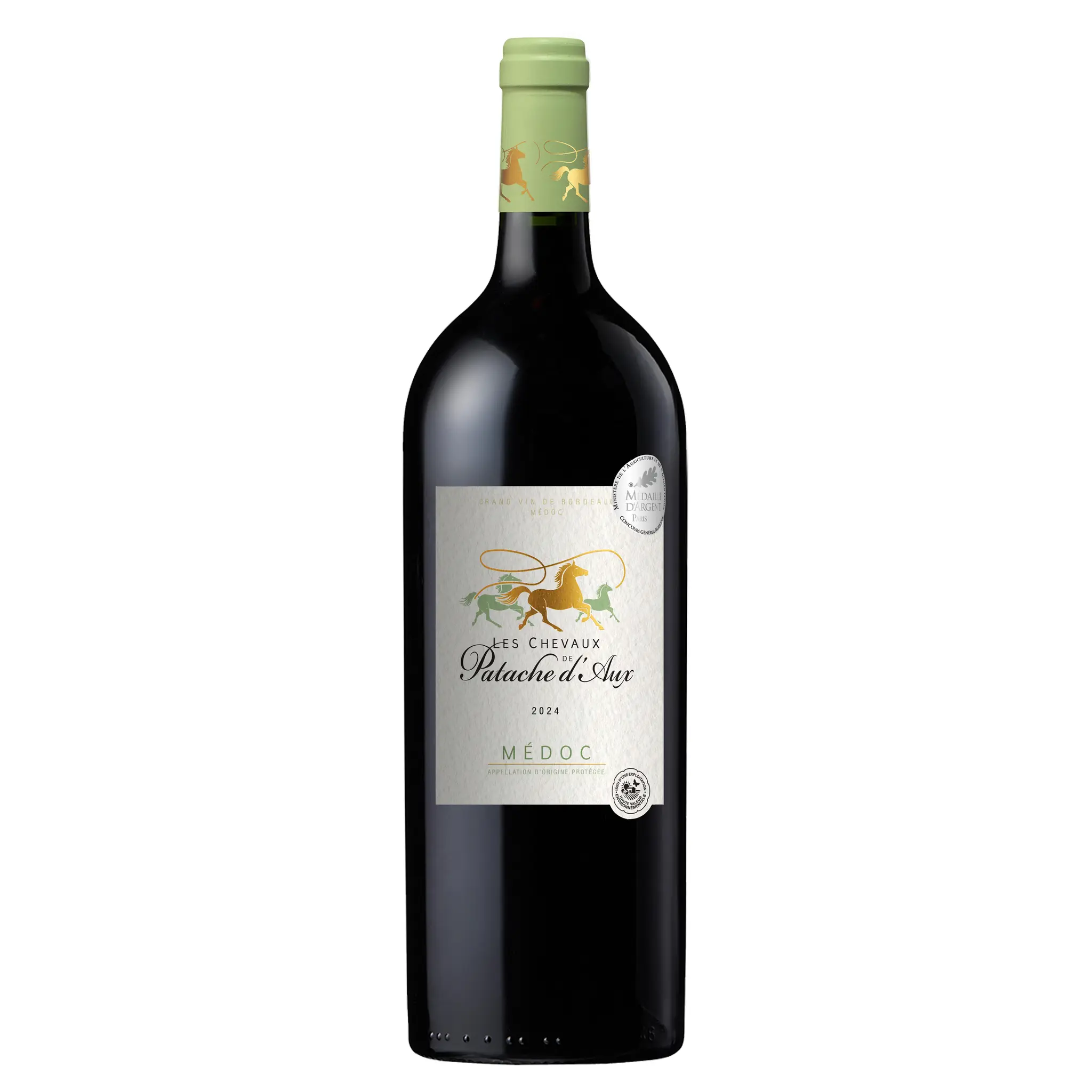 Vin rouge chevaux de patache