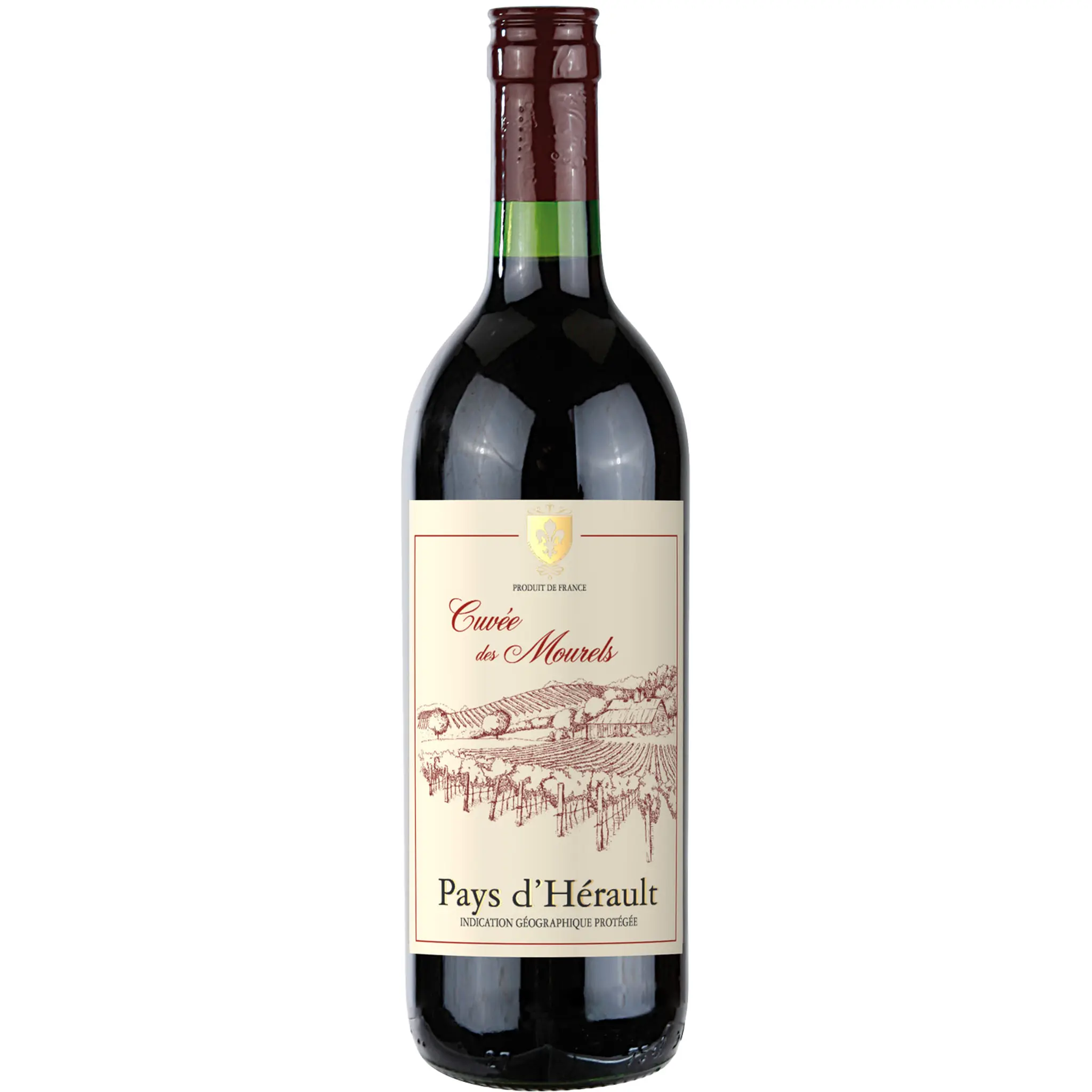 IGP Pays d'Hérault Cuvée des Mourels rouge