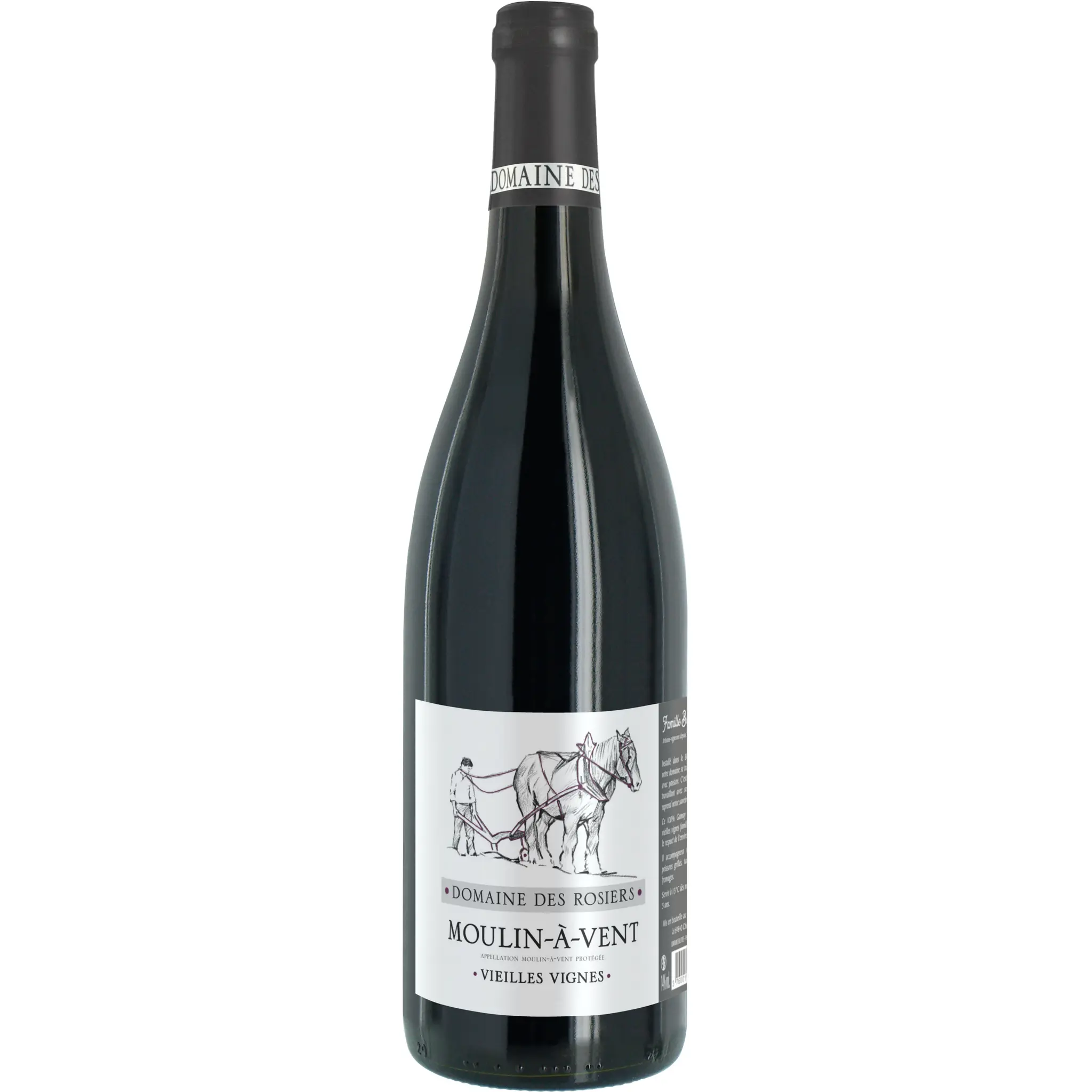 Vin rouge AOP Domaine des Rosiers Moulin à vent vin