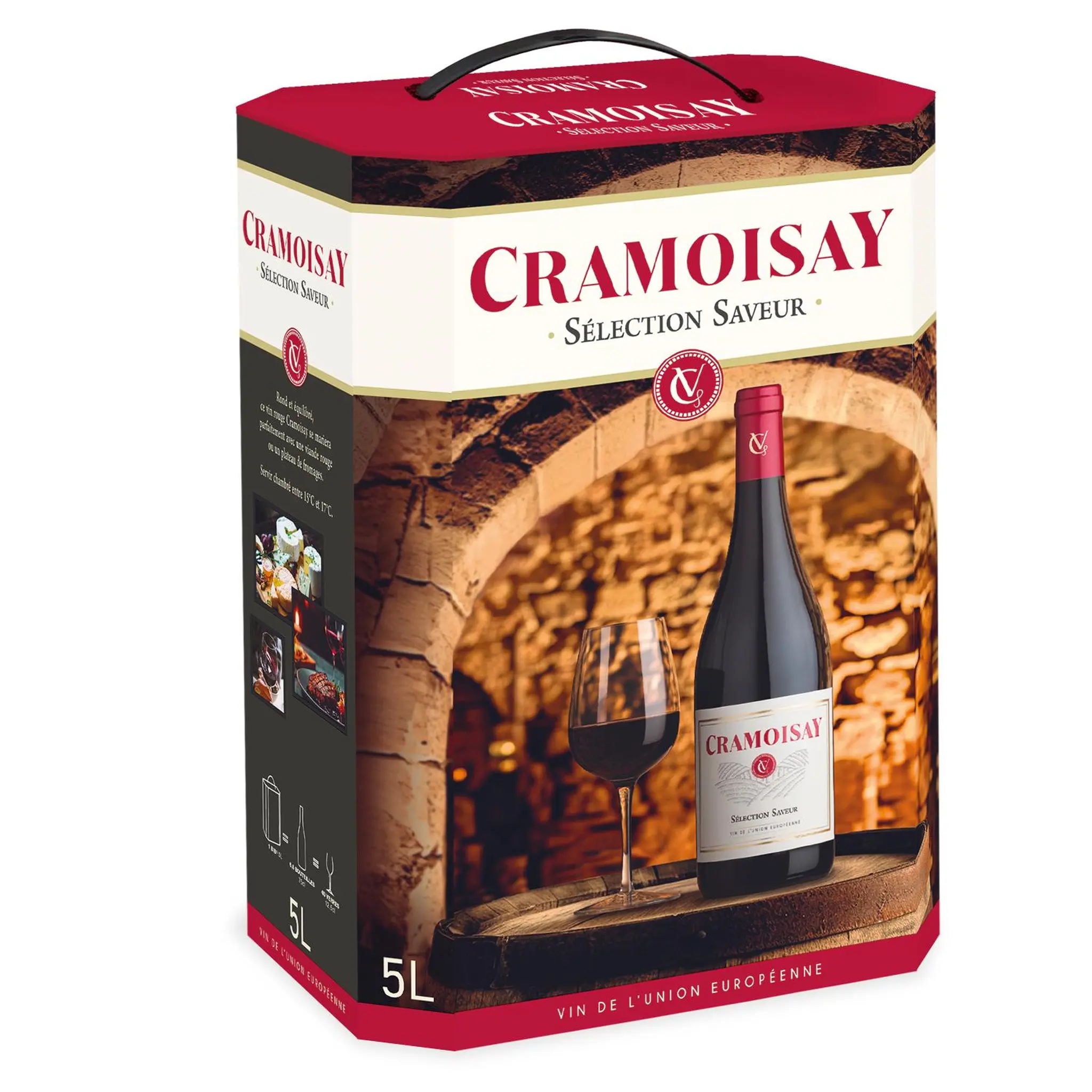 CRAMOISAY Vin de l'Union Européenne rouge