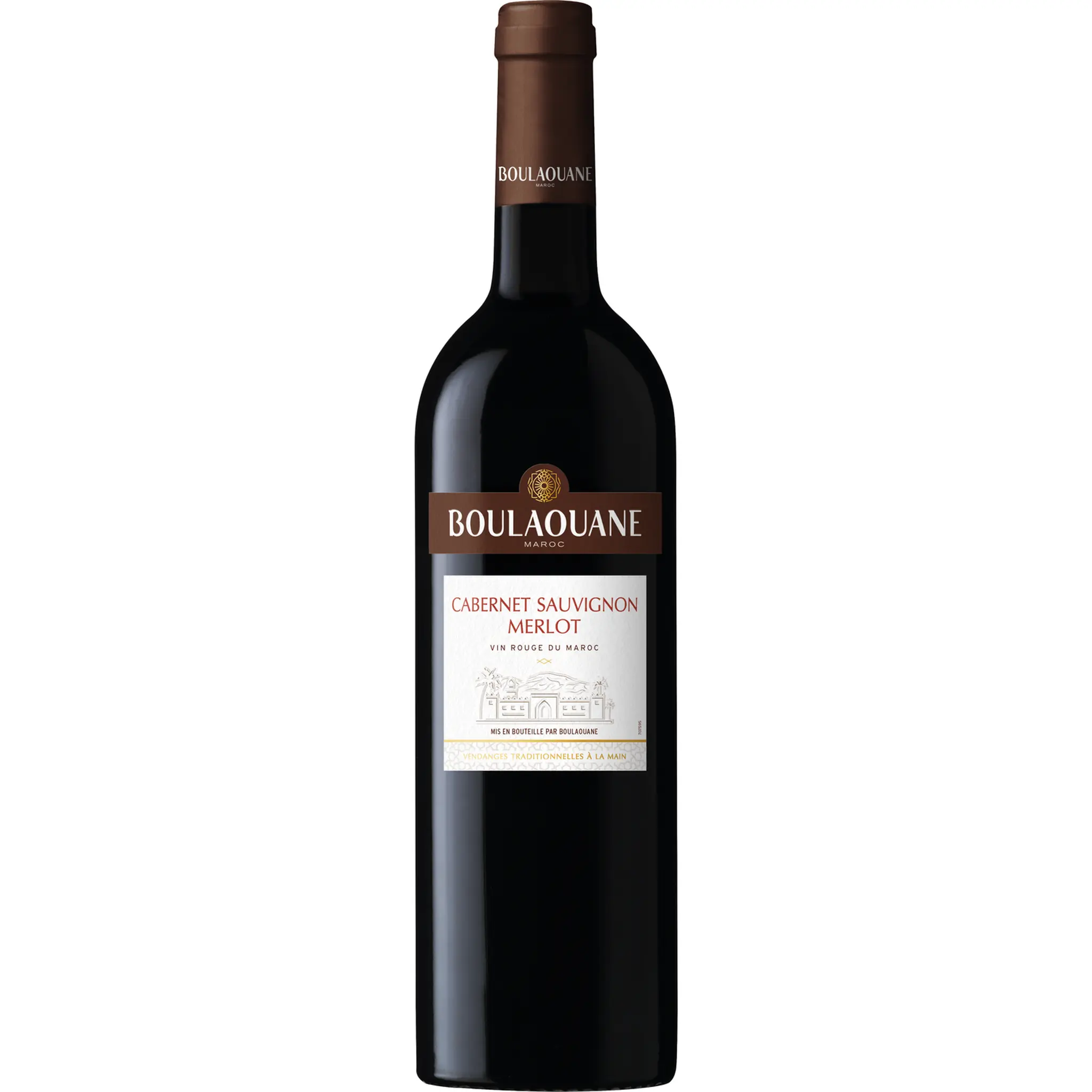 Vin rouge du Maroc Merlot Cabernet Sauvignon Boulaouane