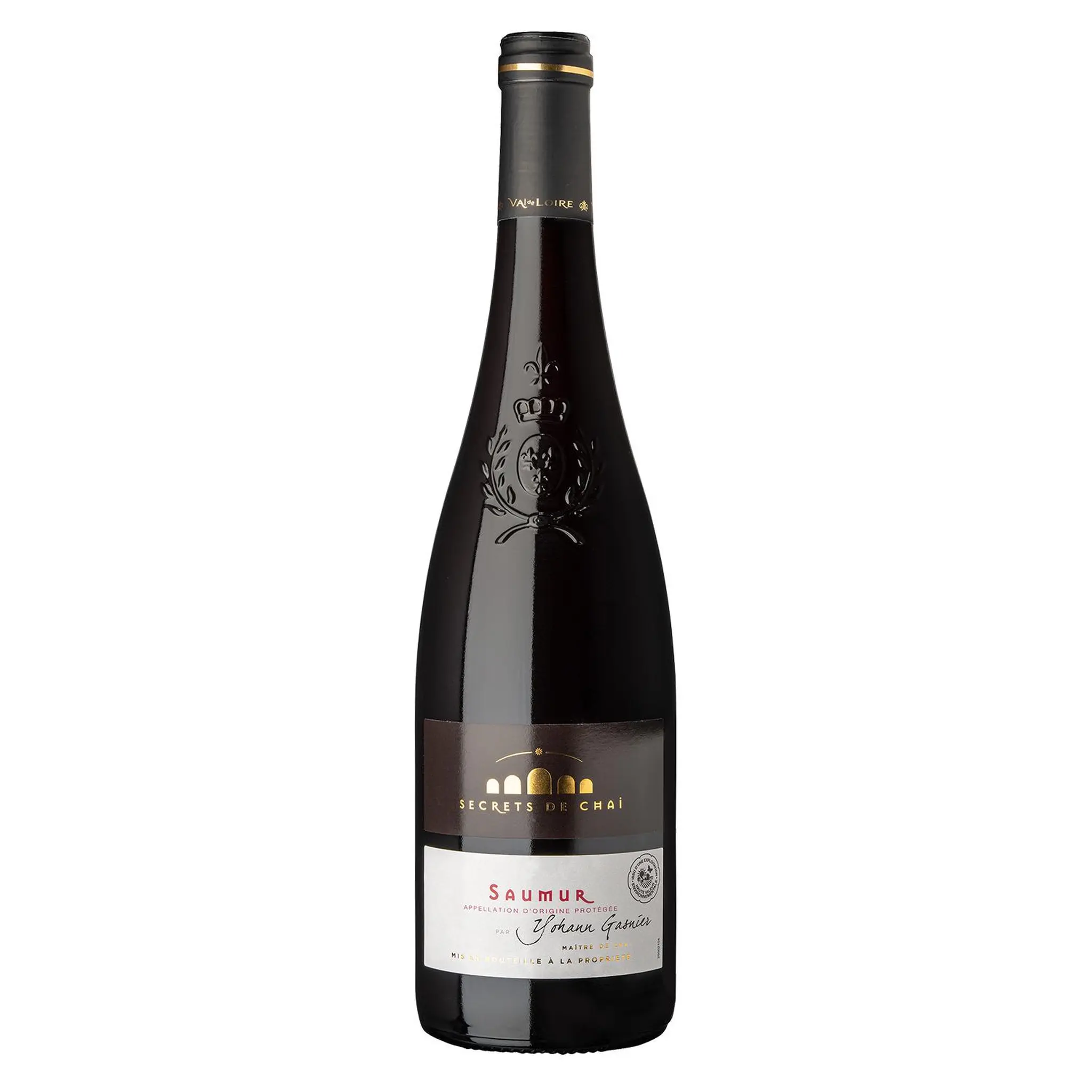 Vin rouge AOP Saumur Secrets de Chai Éric Laurent