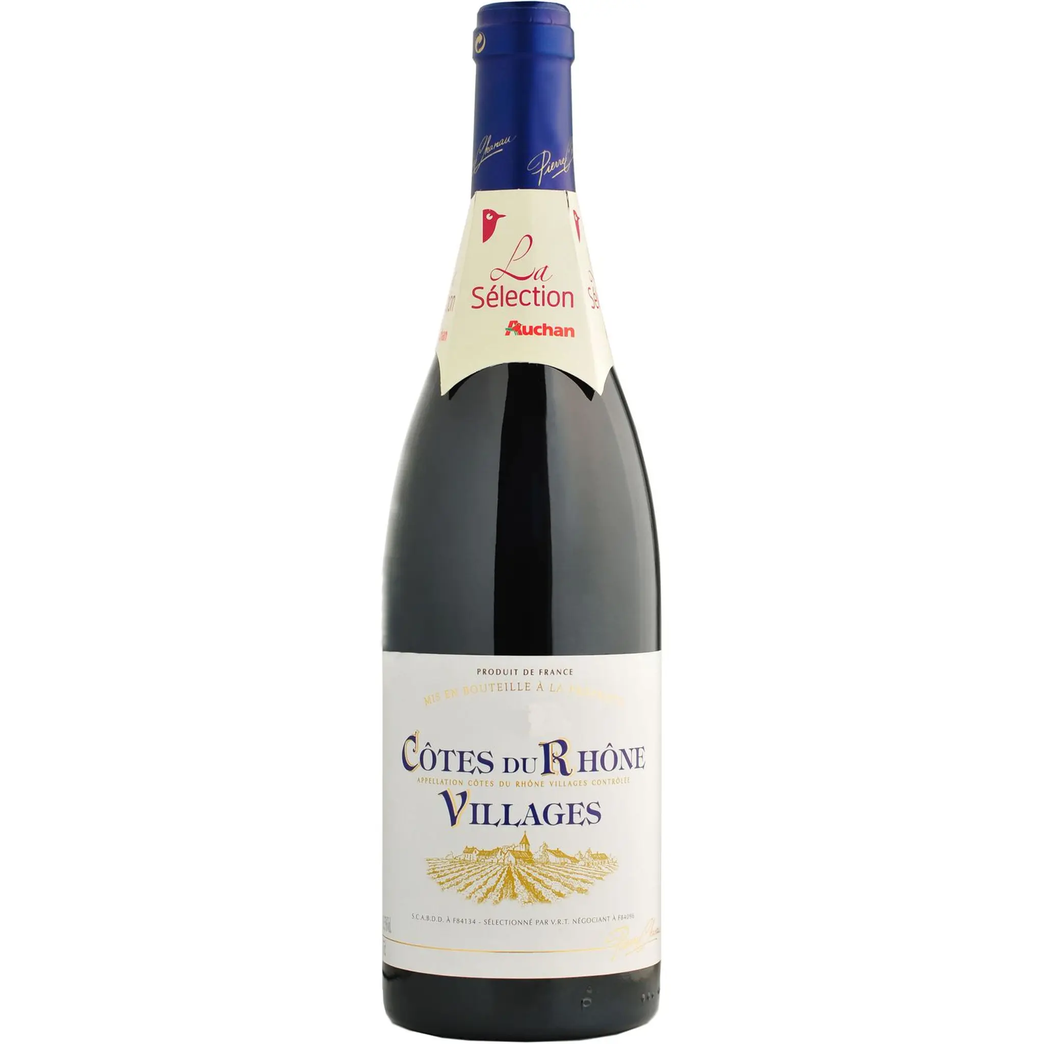 PIERRE CHANAU Vin rouge AOP Côtes-du-Rhône-Villages