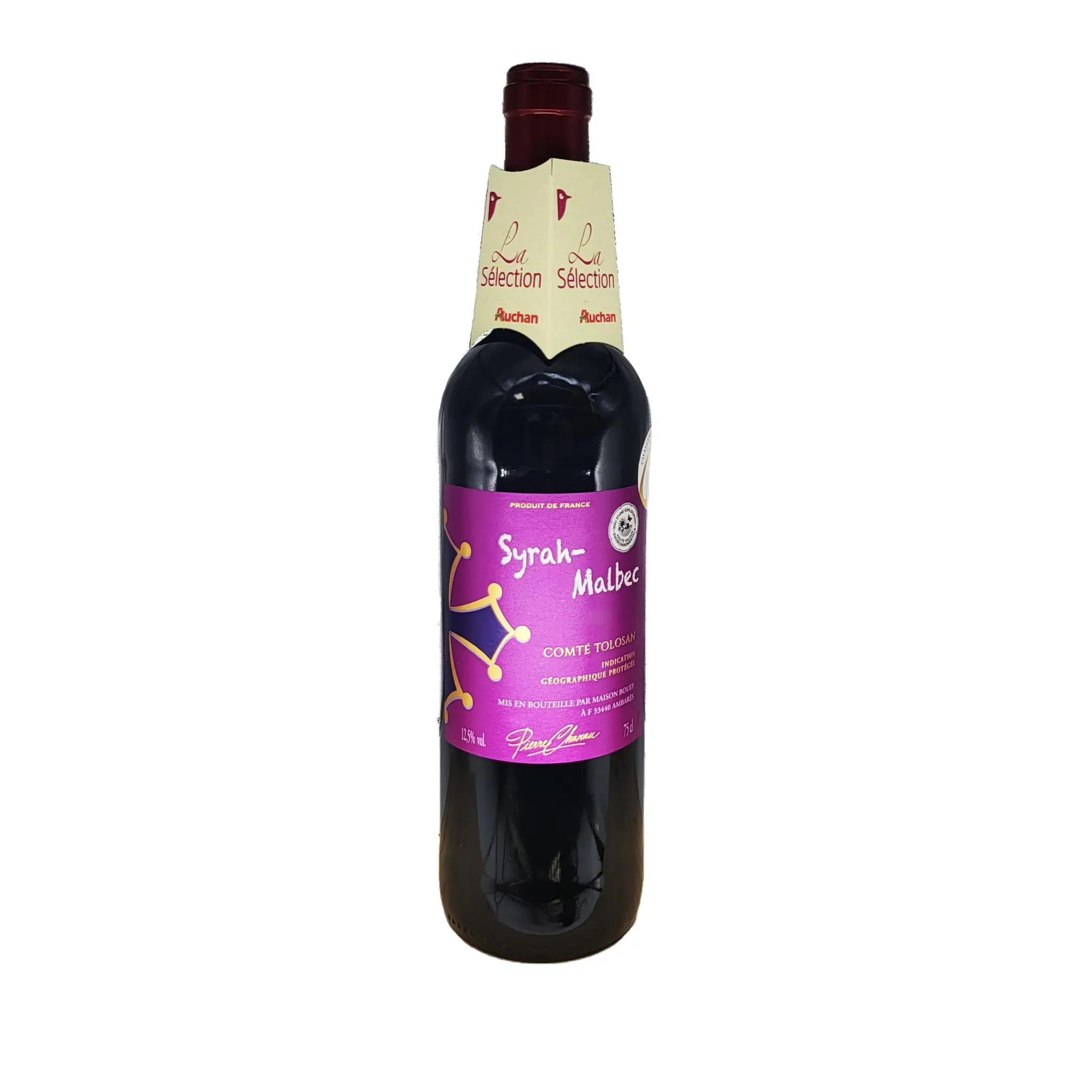 PIERRE CHANAU IGP Comté Tolosan Syrah-Malbec rouge 75cl