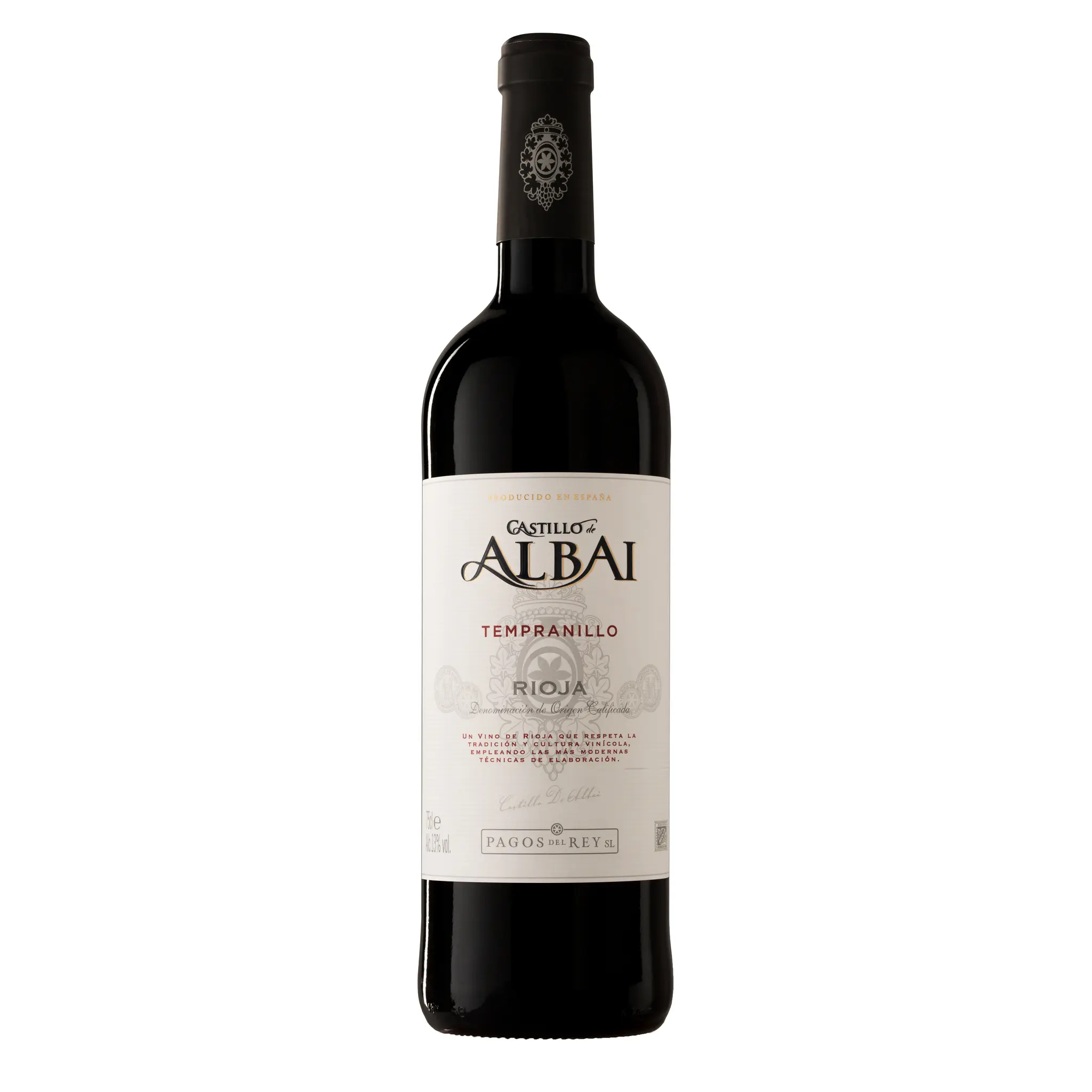 Vin d'Espagne Castillo de Albai Tempranillo rouge