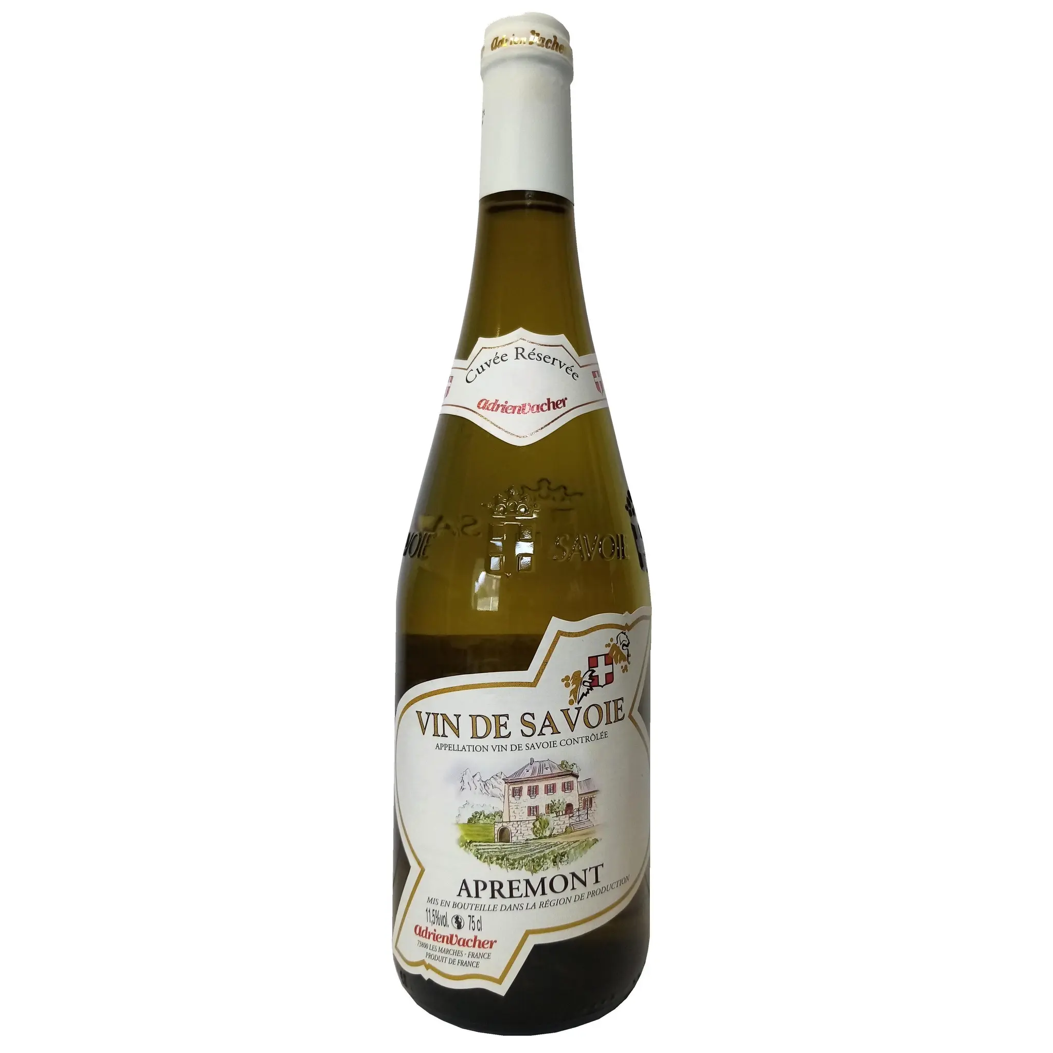 ADRIEN VACHER AOP Savoie Apremont cuvée réservée blanc