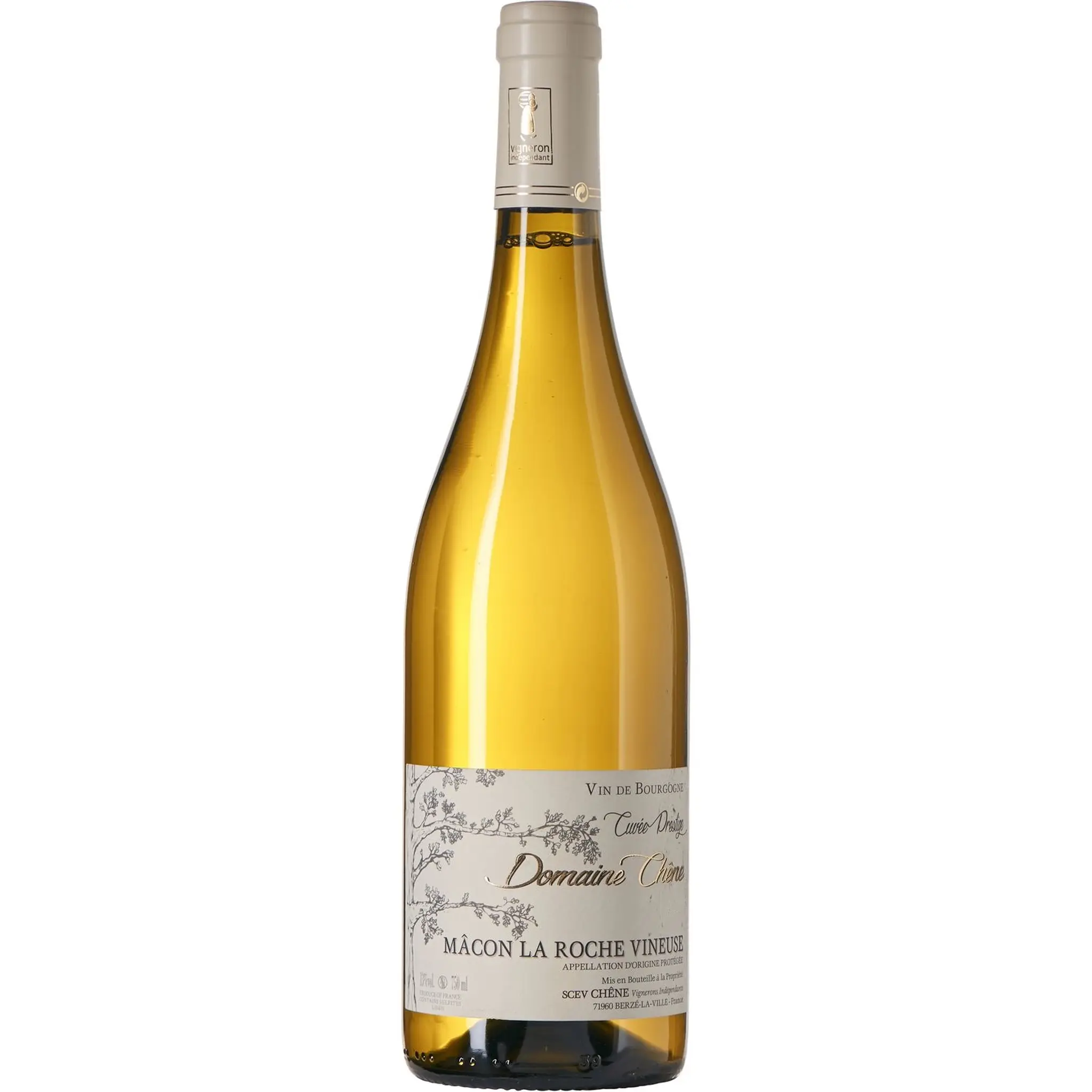 AOP Mâcon-La-Roche-Vineuse Domaine Chêne cuvée Prestige blanc