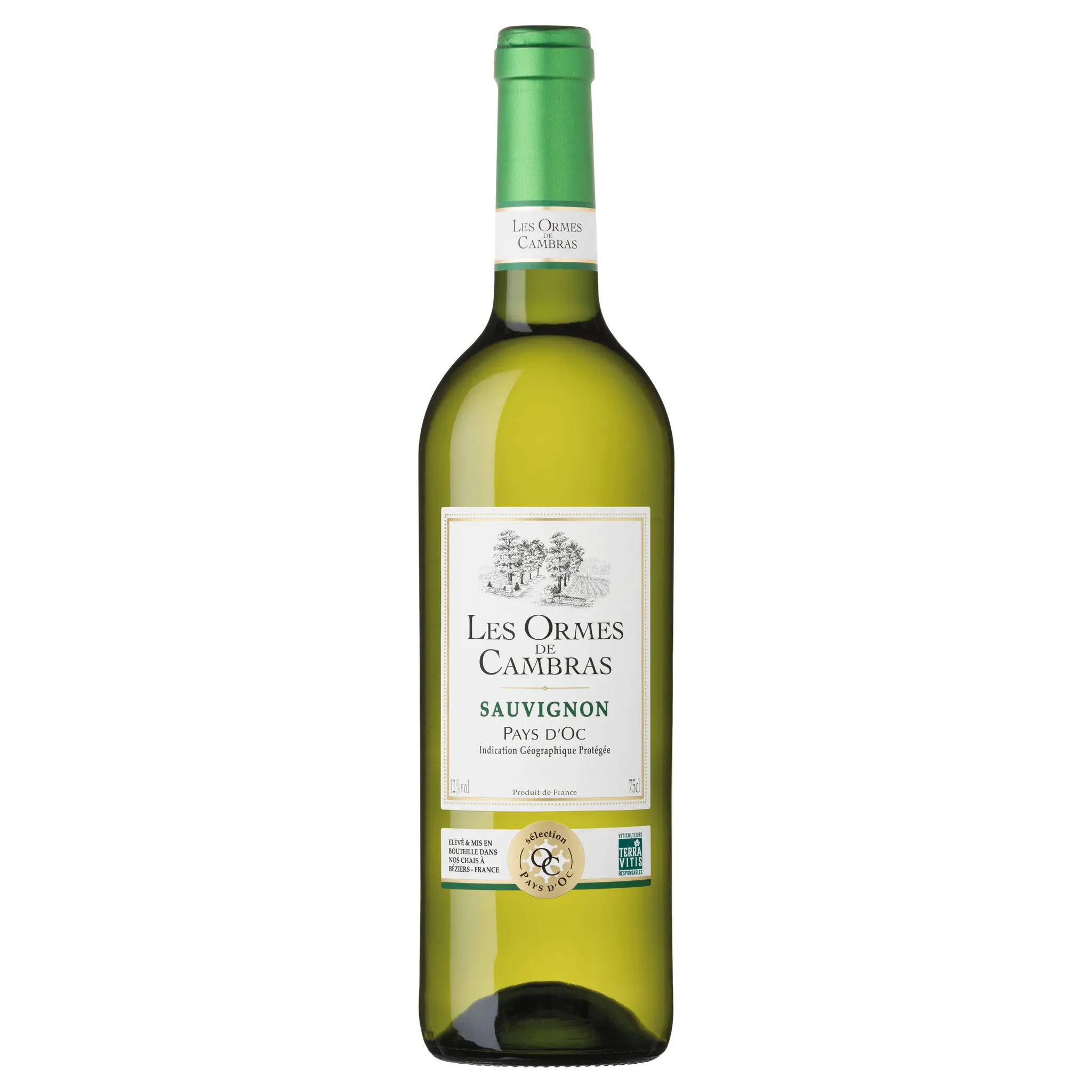 LES ORMES DE CAMBRAS IGP Pays-d'Oc Sauvignon cuvée réservée blanc