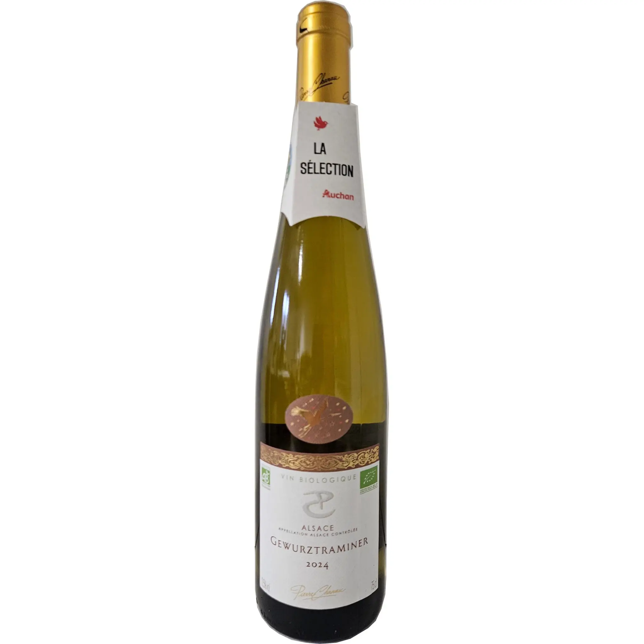 PIERRE CHANAU AOP Alsace Gewurztraminer bio blanc