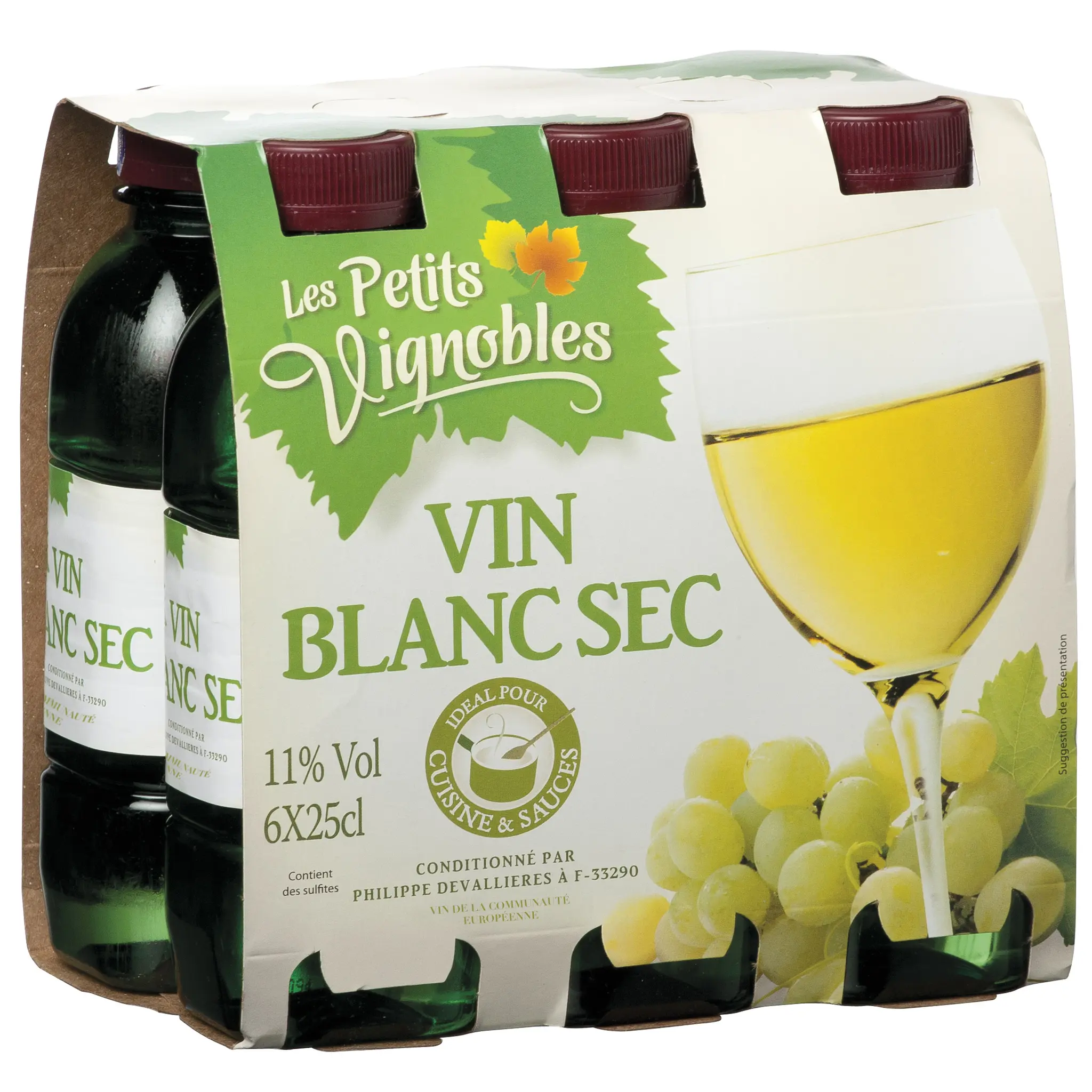 LES PETITS VIGNOBLES Vin de l'Union Européenne blanc