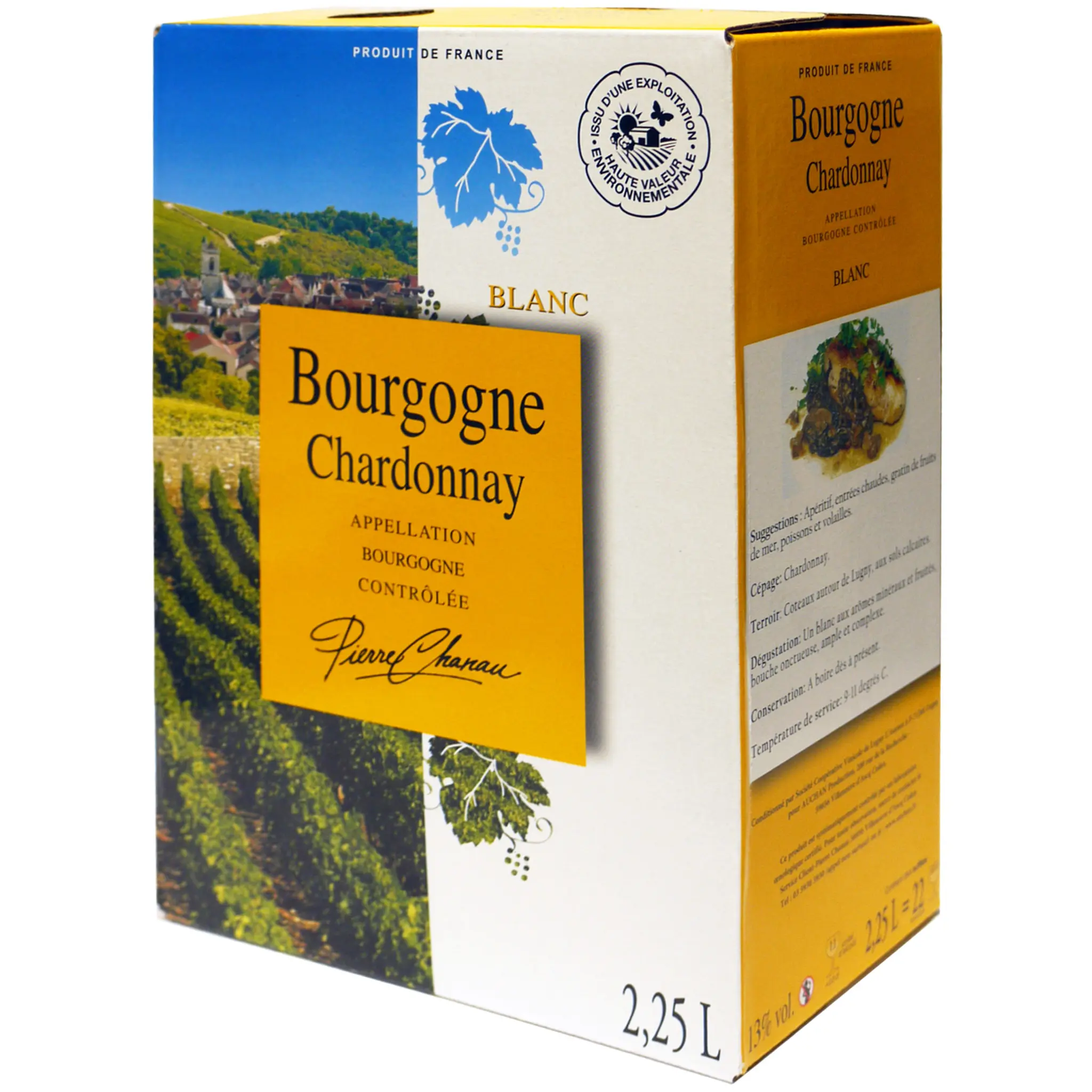 AOP Bourgogne chardonnay blanc