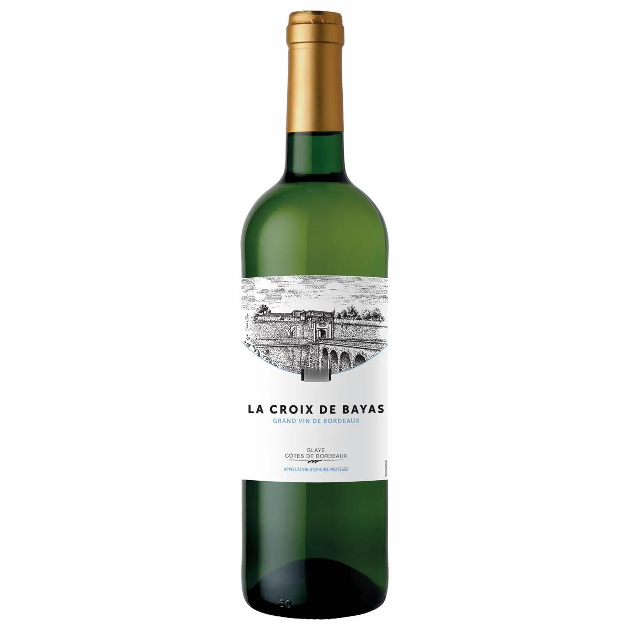 AOP Cotes de Blaye de Bordeaux La Croix de Bayas blanc