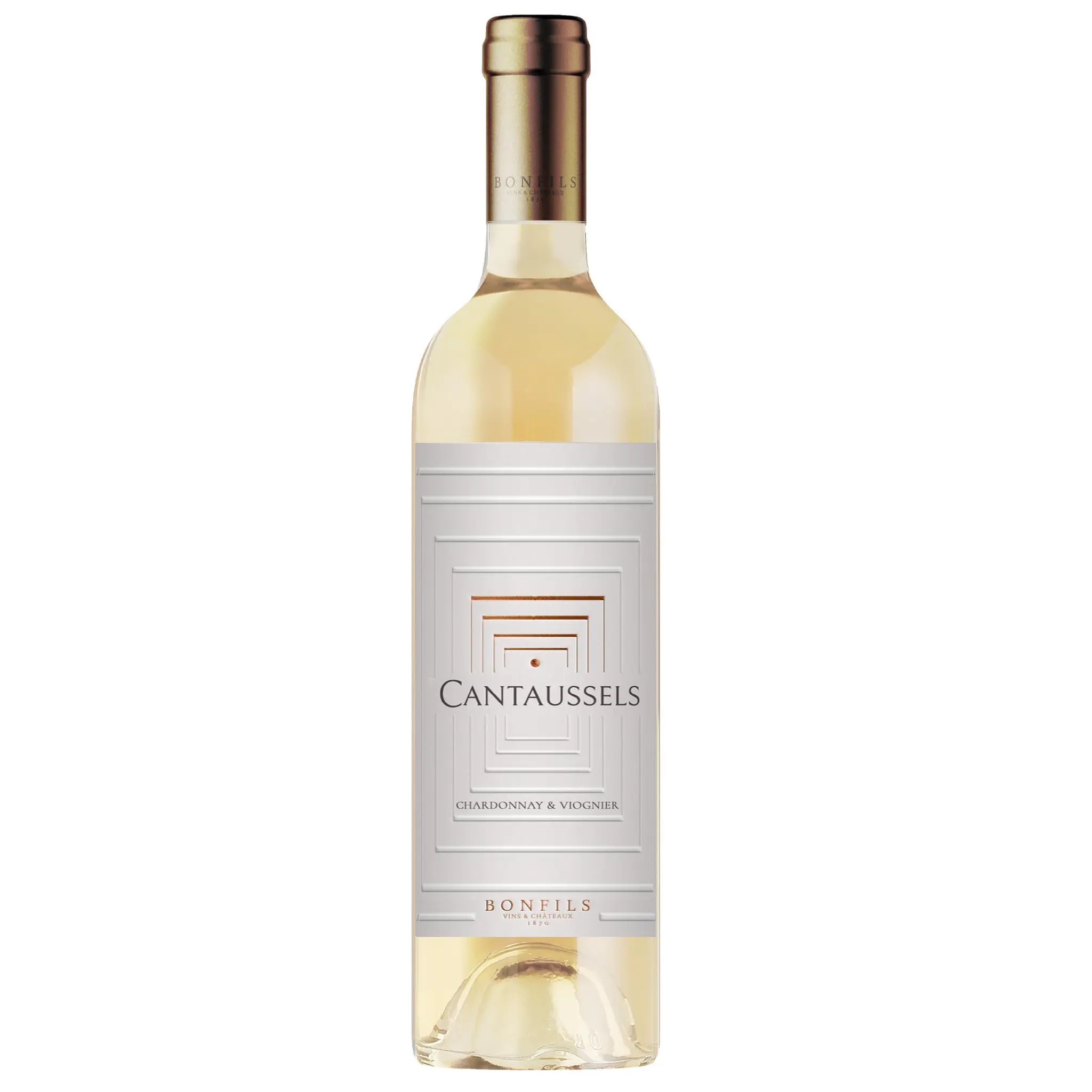 IGP Pays d'Oc CANTAUSSELS Chardonnay Viognier 2025 Cuvée Aria
