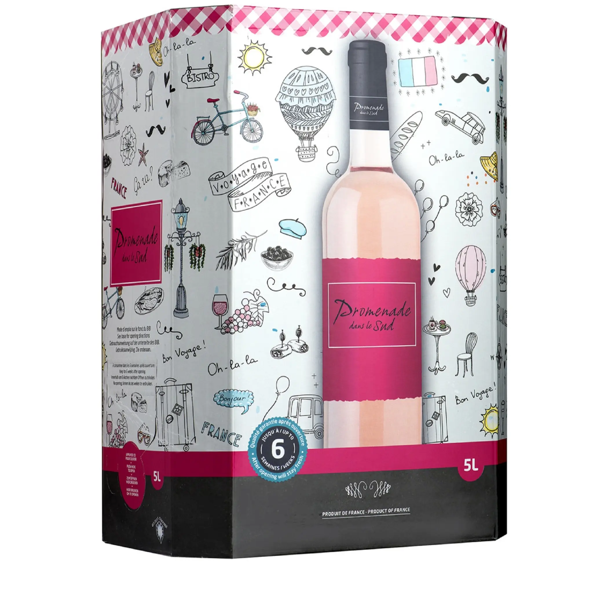 PROMENADE DU SUD Vin de France rosé