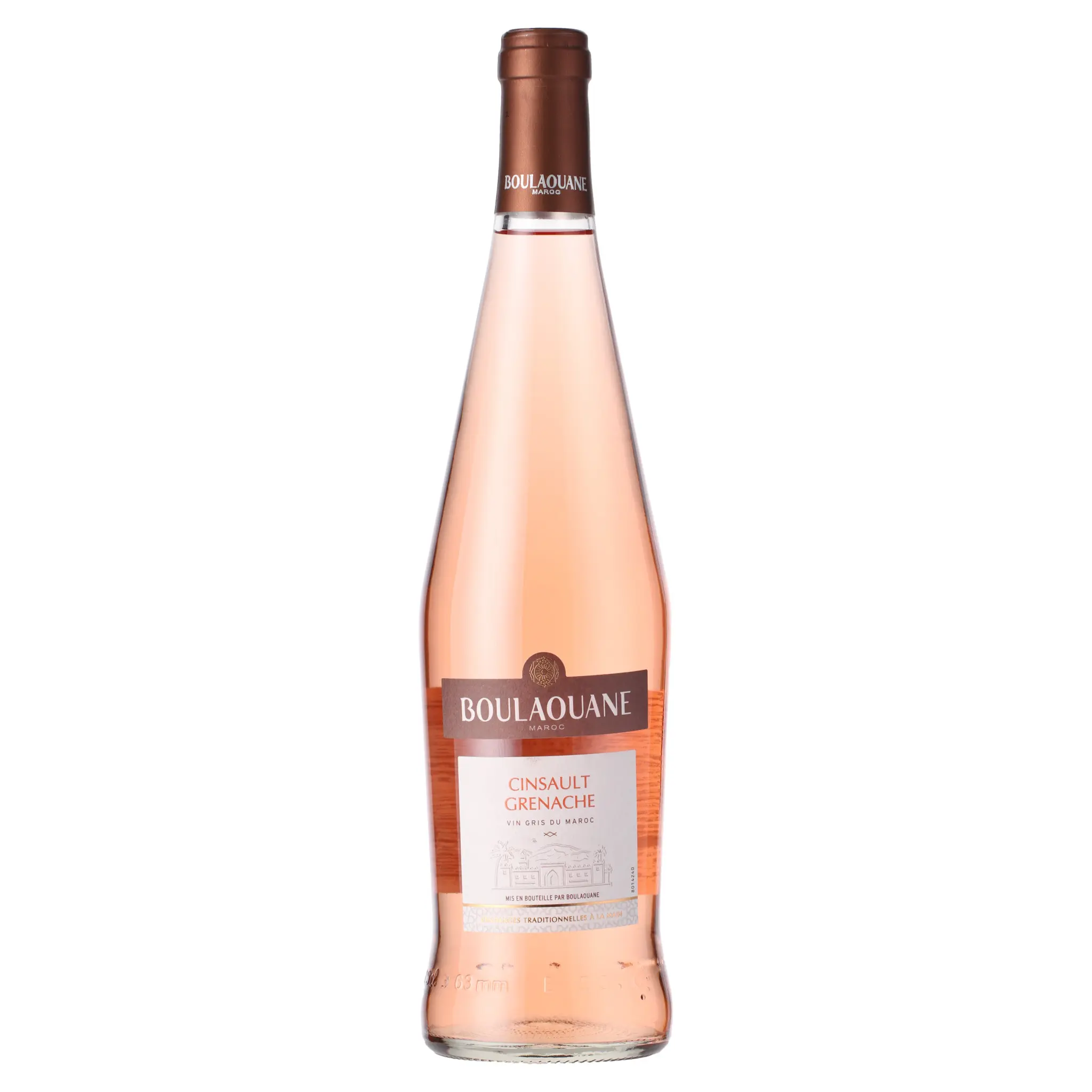 BOULAOUANE Vin gris du Maroc Cinsault Grenache rosé