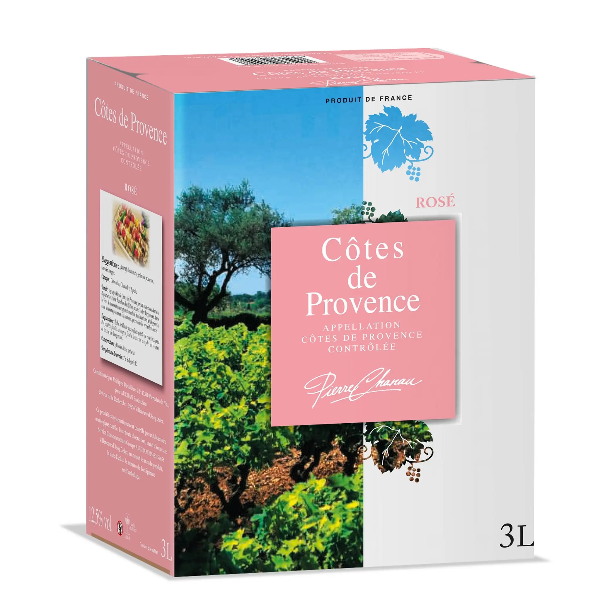 PIERRE CHANAU AOP Côtes-de-Provence rosé