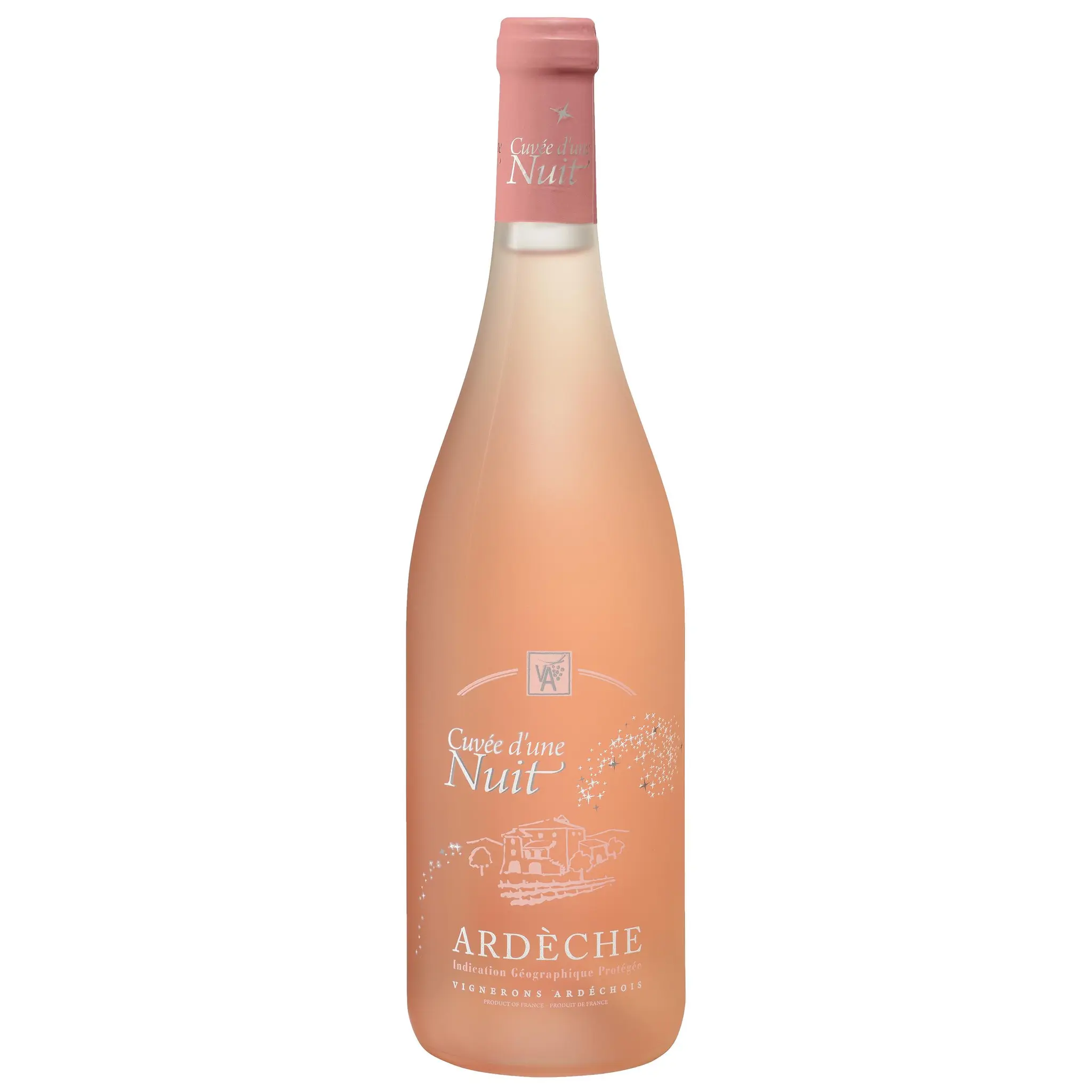 VIGNERONS ARDECHOIS IGP Ardèche Cuvée d'une nuit rosé