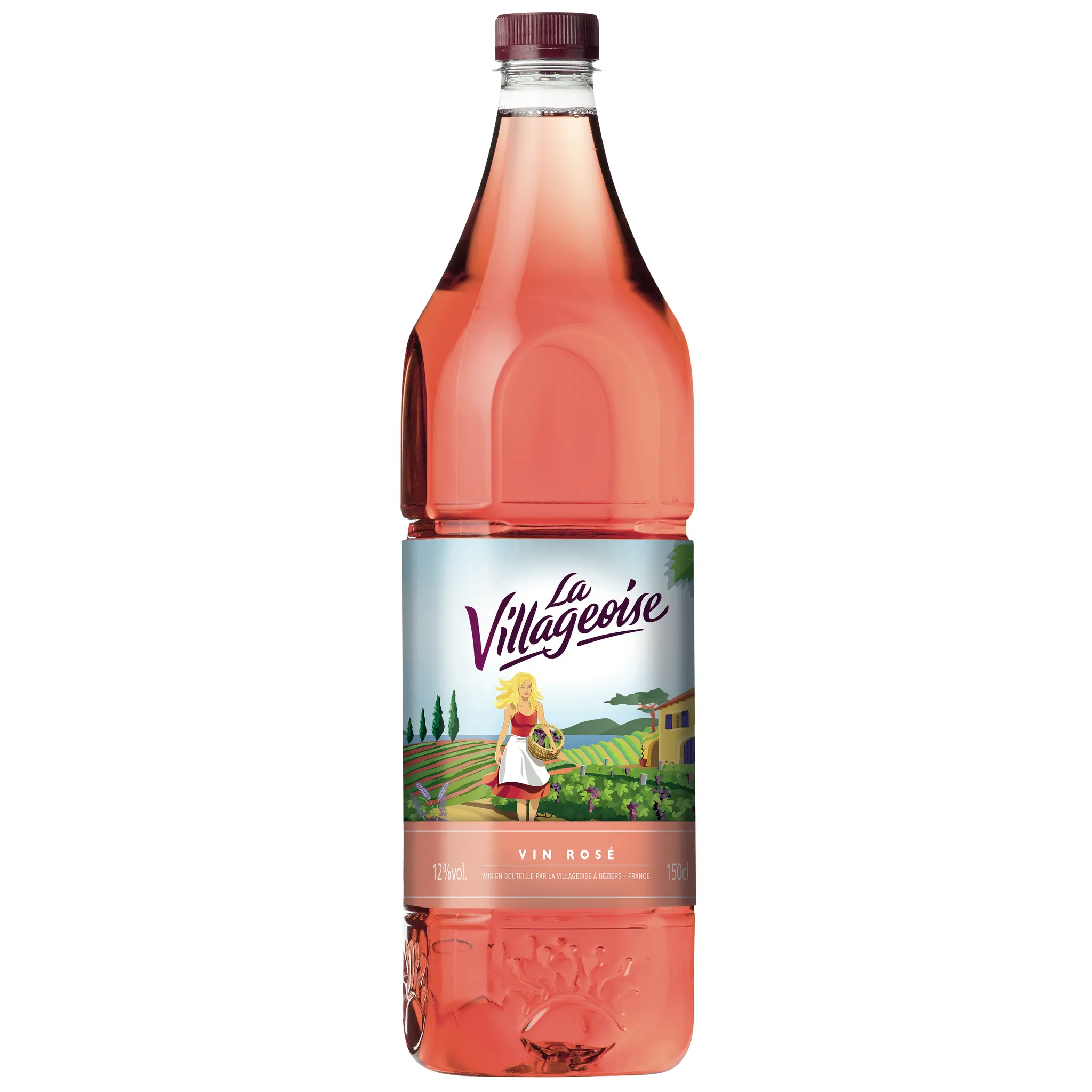 LA VILLAGEOISE Vin de l'Union Européenne La Villageoise Magnum rosé