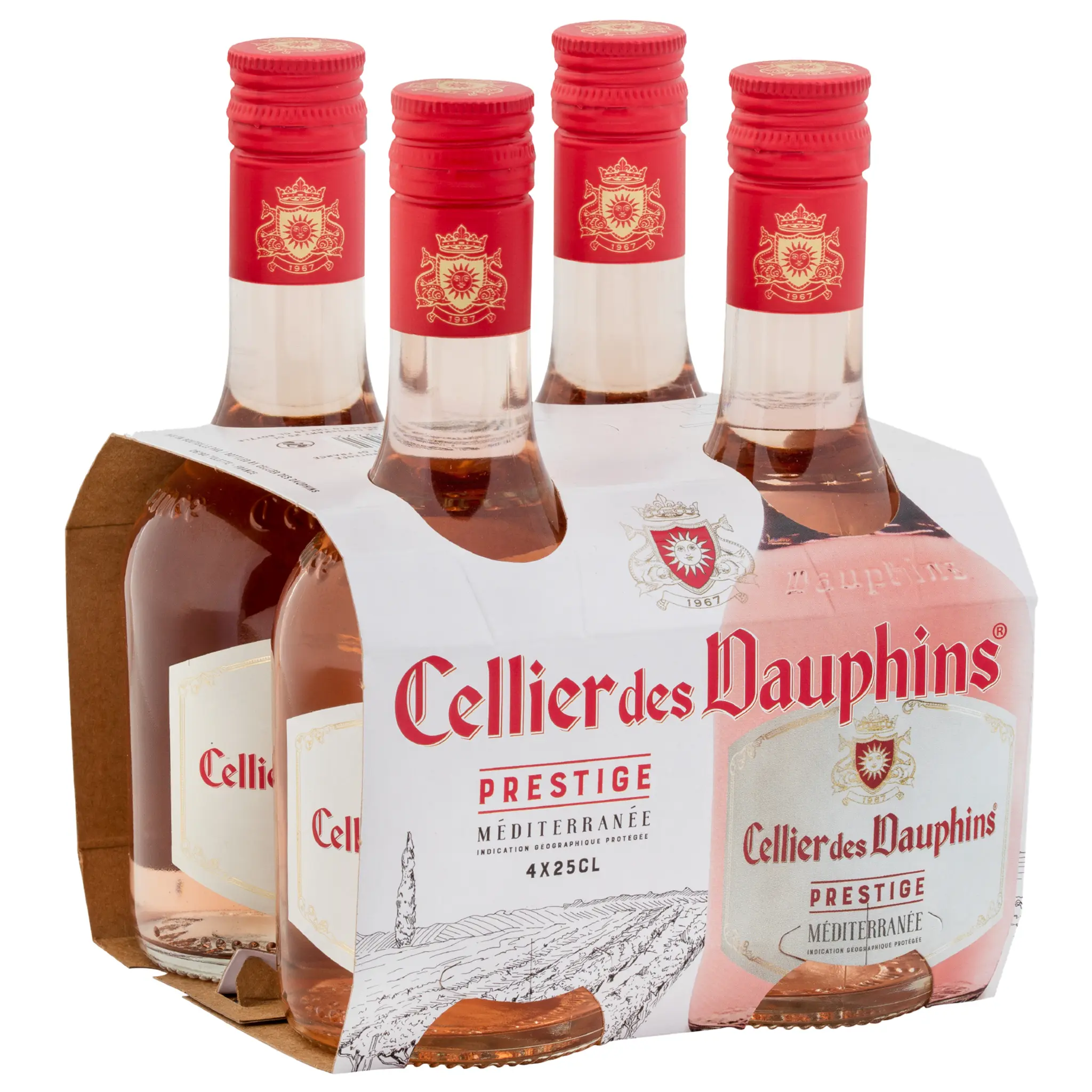IGP Méditerranée Cellier des Dauphins Prestige rosé