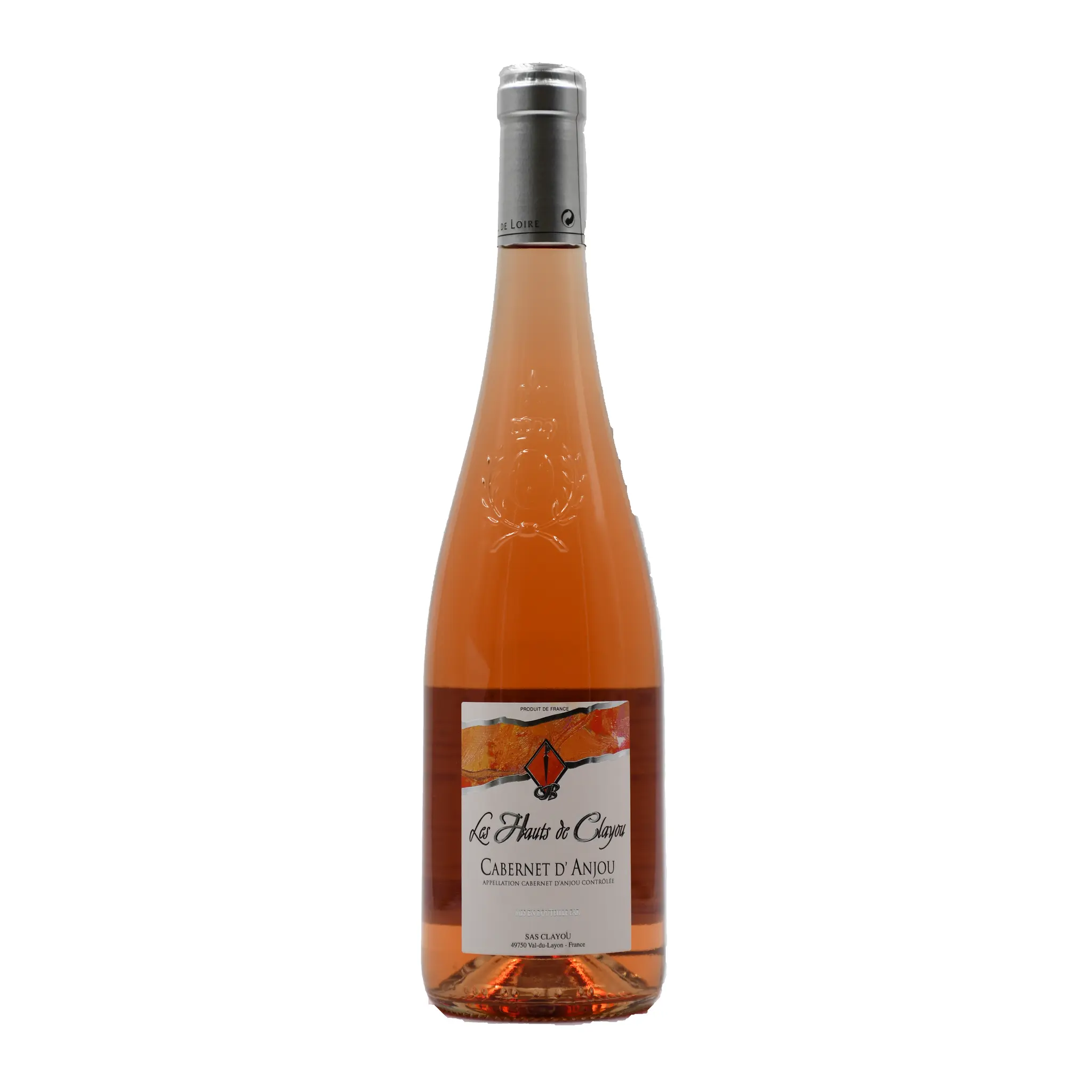 AOP Cabernet d'Anjou Domaine de Clayou rosé