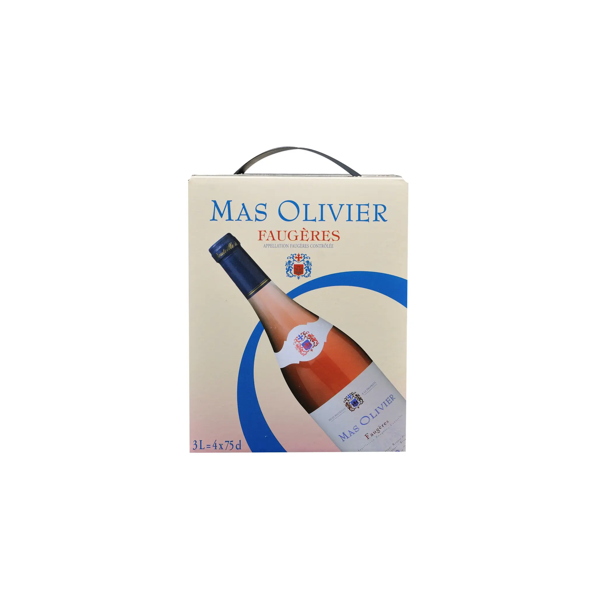 AOP Faugères Mas Olivier rosé bib