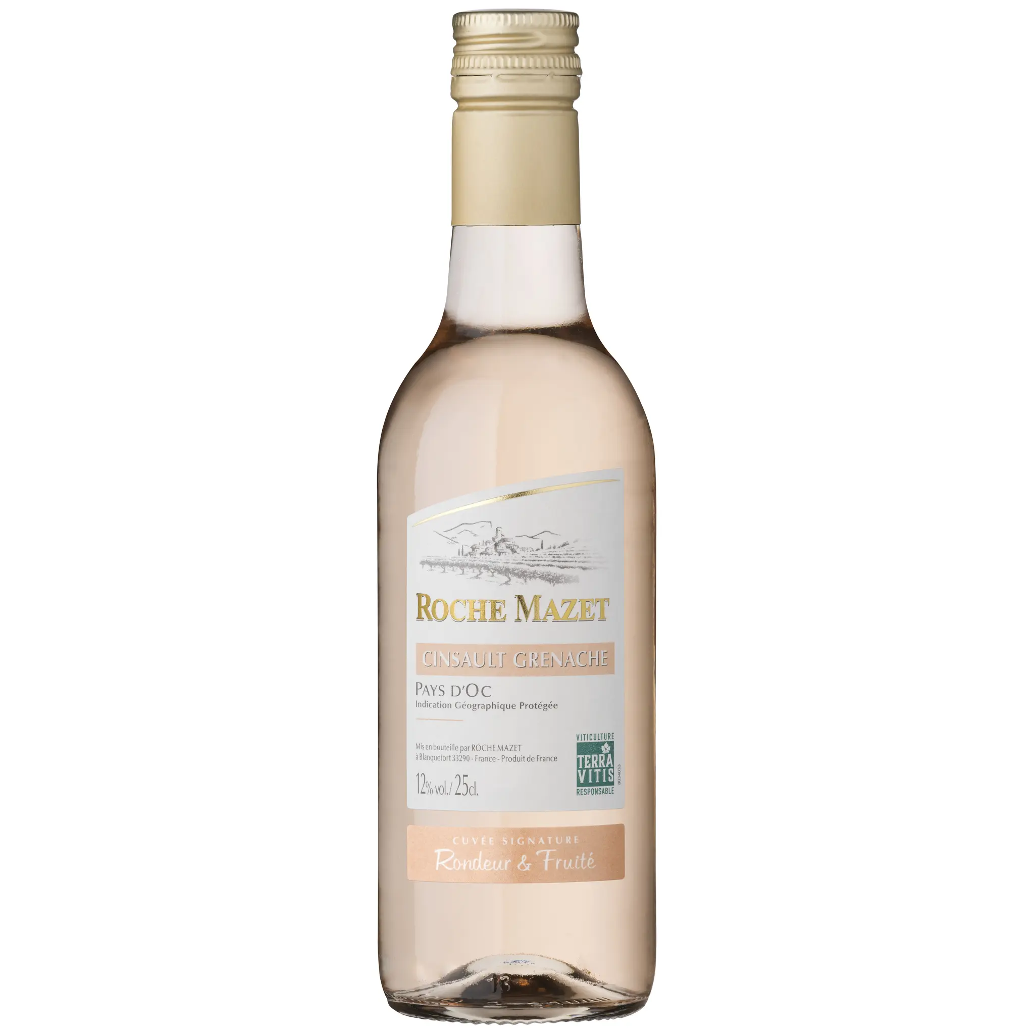 ROCHE MAZET IGP Pays d'Oc rosé Mini-bouteille
