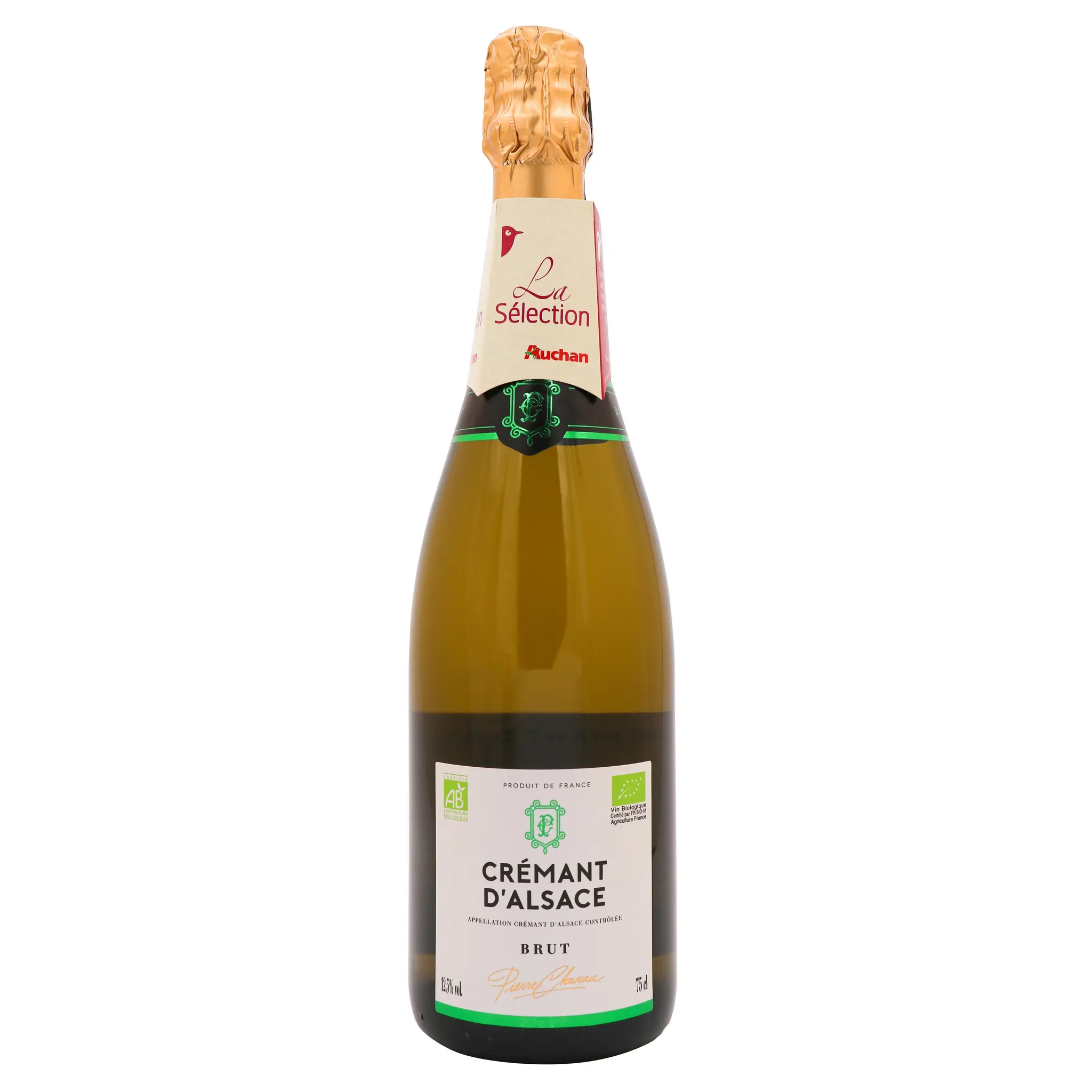 PIERRE CHANAU AOP Crémant d'Alsace brut bio